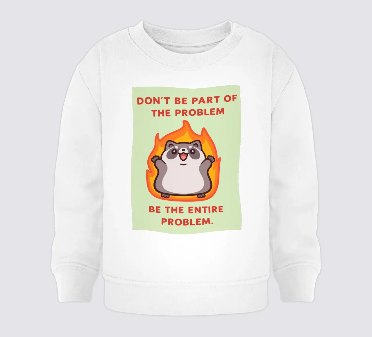 essere parte del problema felpa neonato da bougenfille