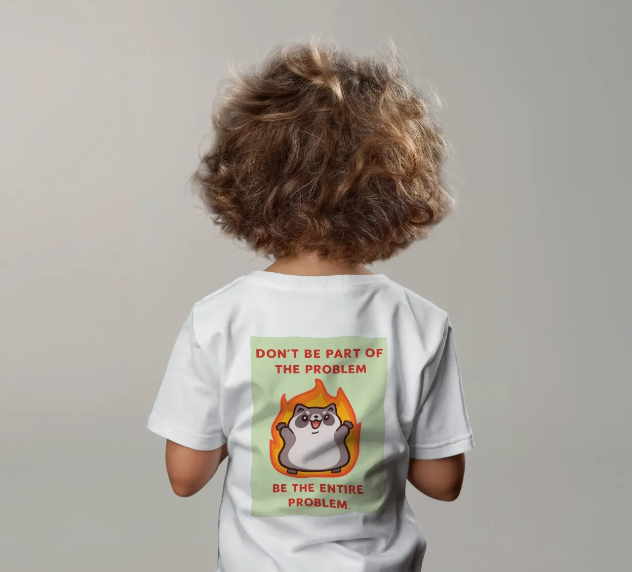 essere parte del problema maglietta neonato da bougenfille