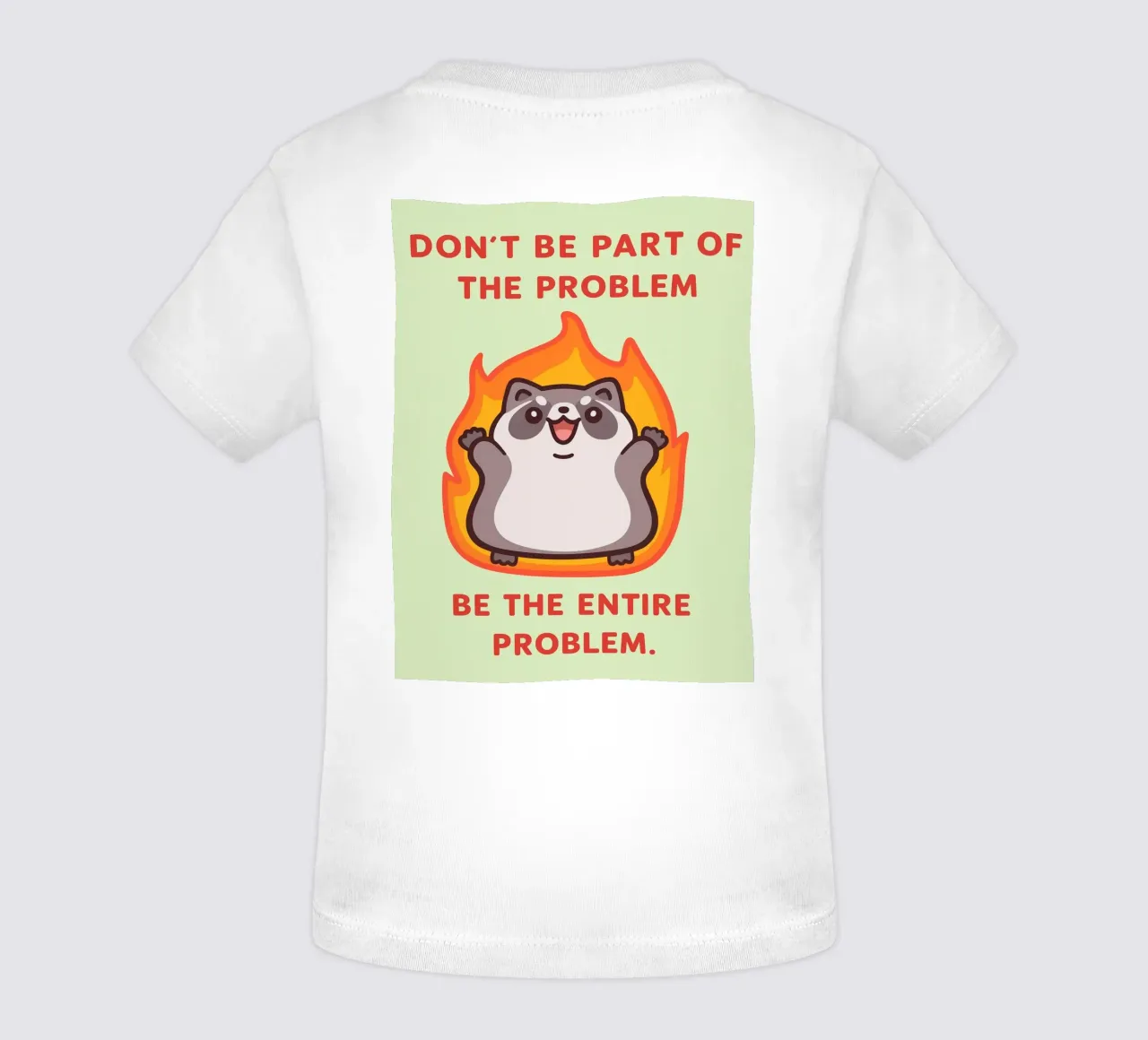 essere parte del problema maglietta neonato da bougenfille