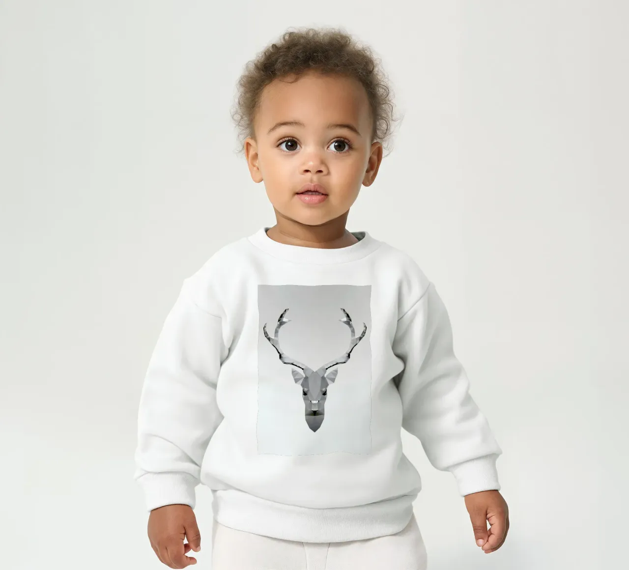 Geo White Deer felpa neonato da Three Of The Possessed