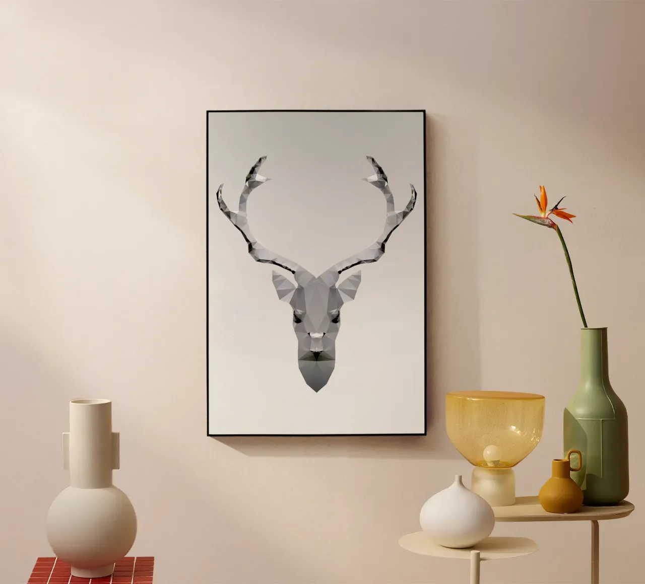 Geo White Deer plexiglass da Three Of The Possessed