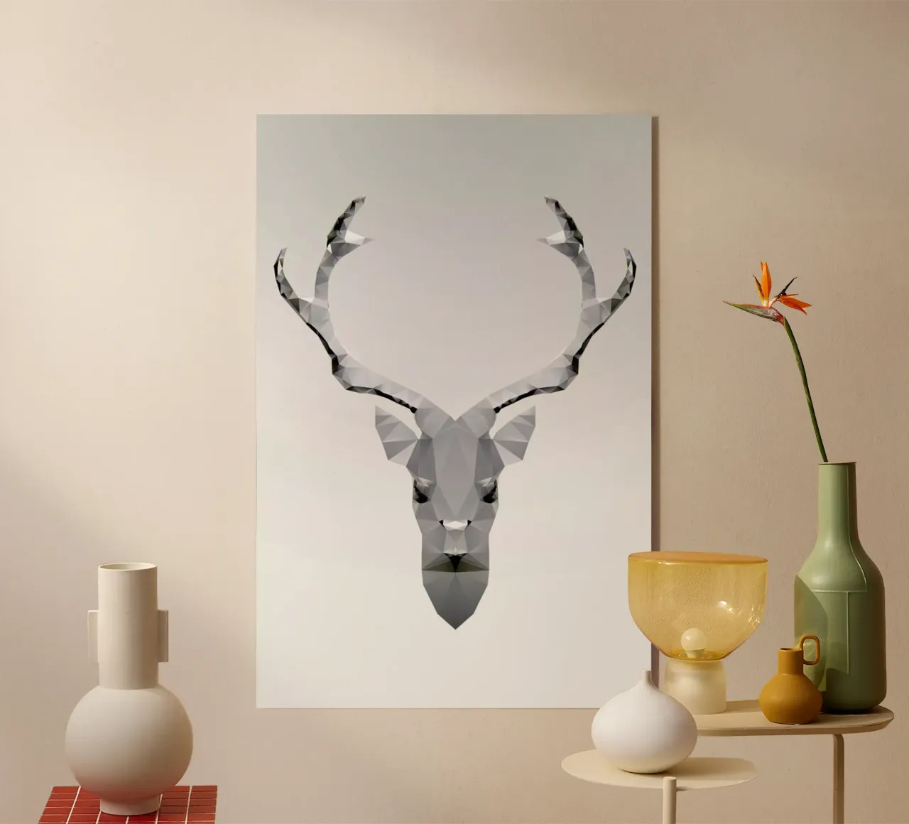 Geo White Deer plexiglass da Three Of The Possessed