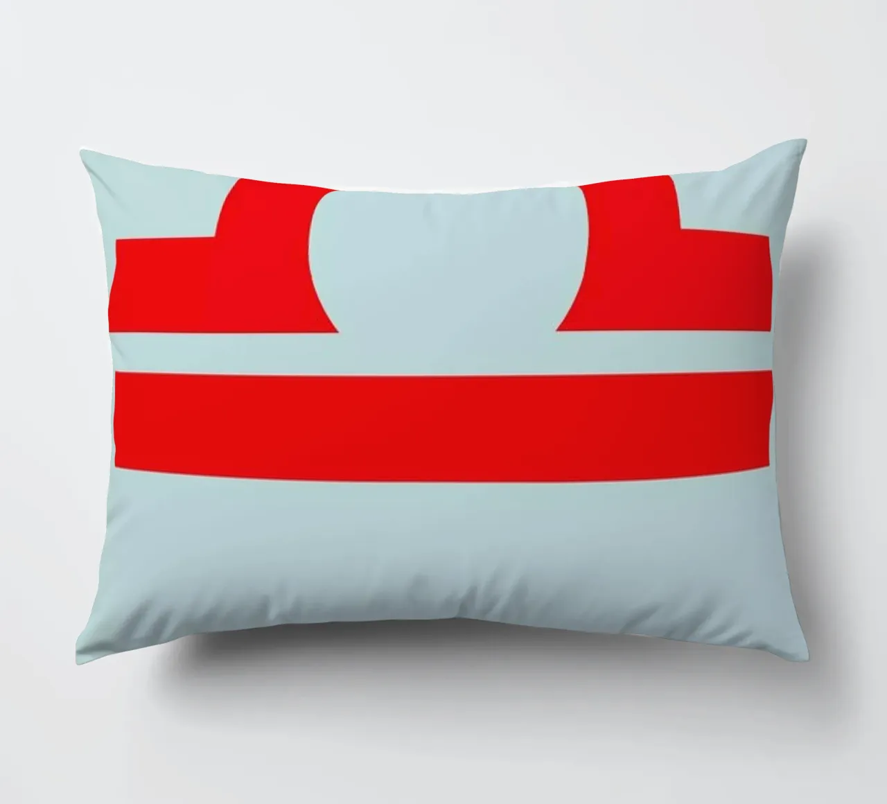 Libra Zodiac Sign Red cuscino da Naxart