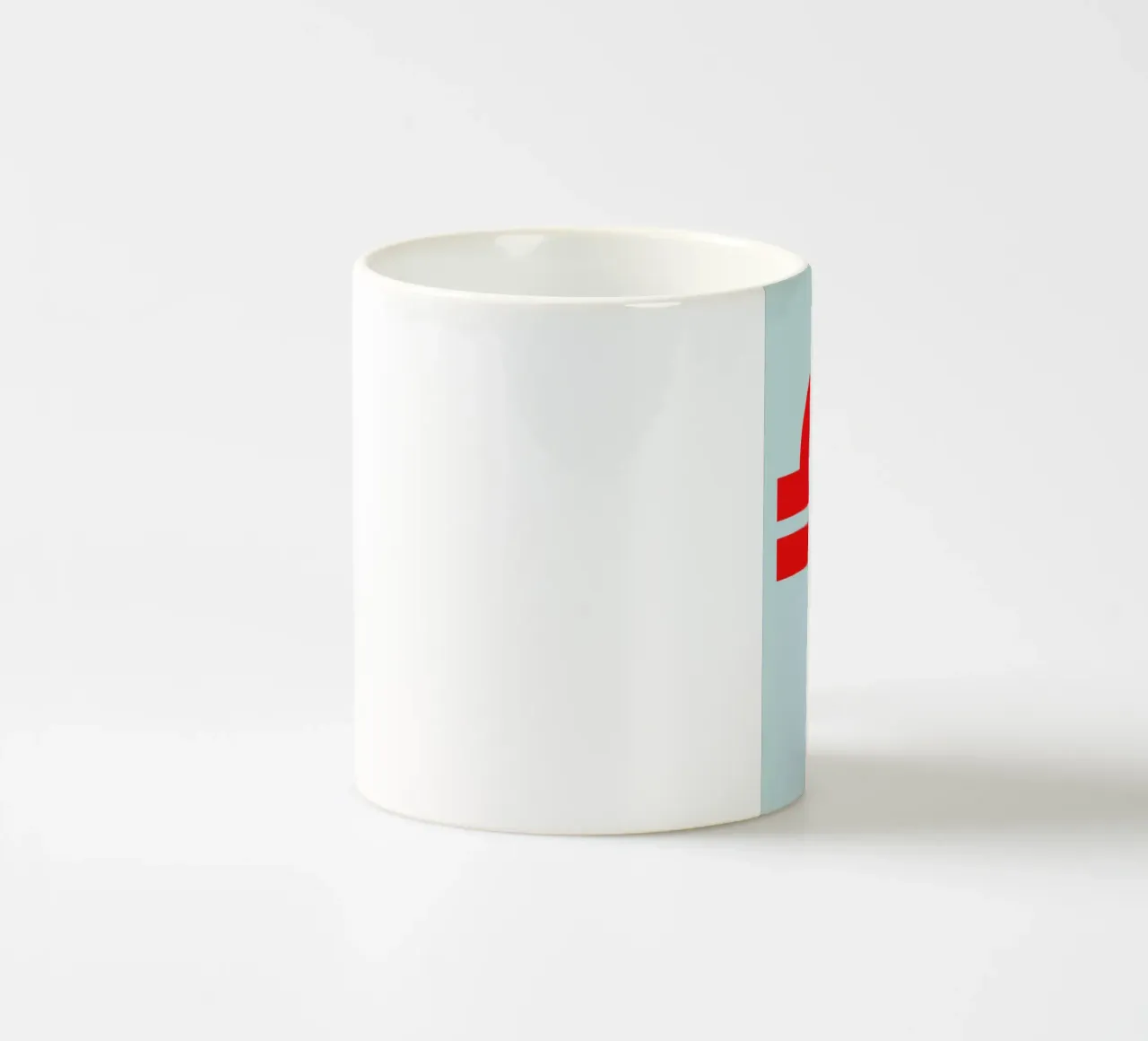 Libra Zodiac Sign Red tazza in ceramica da Naxart