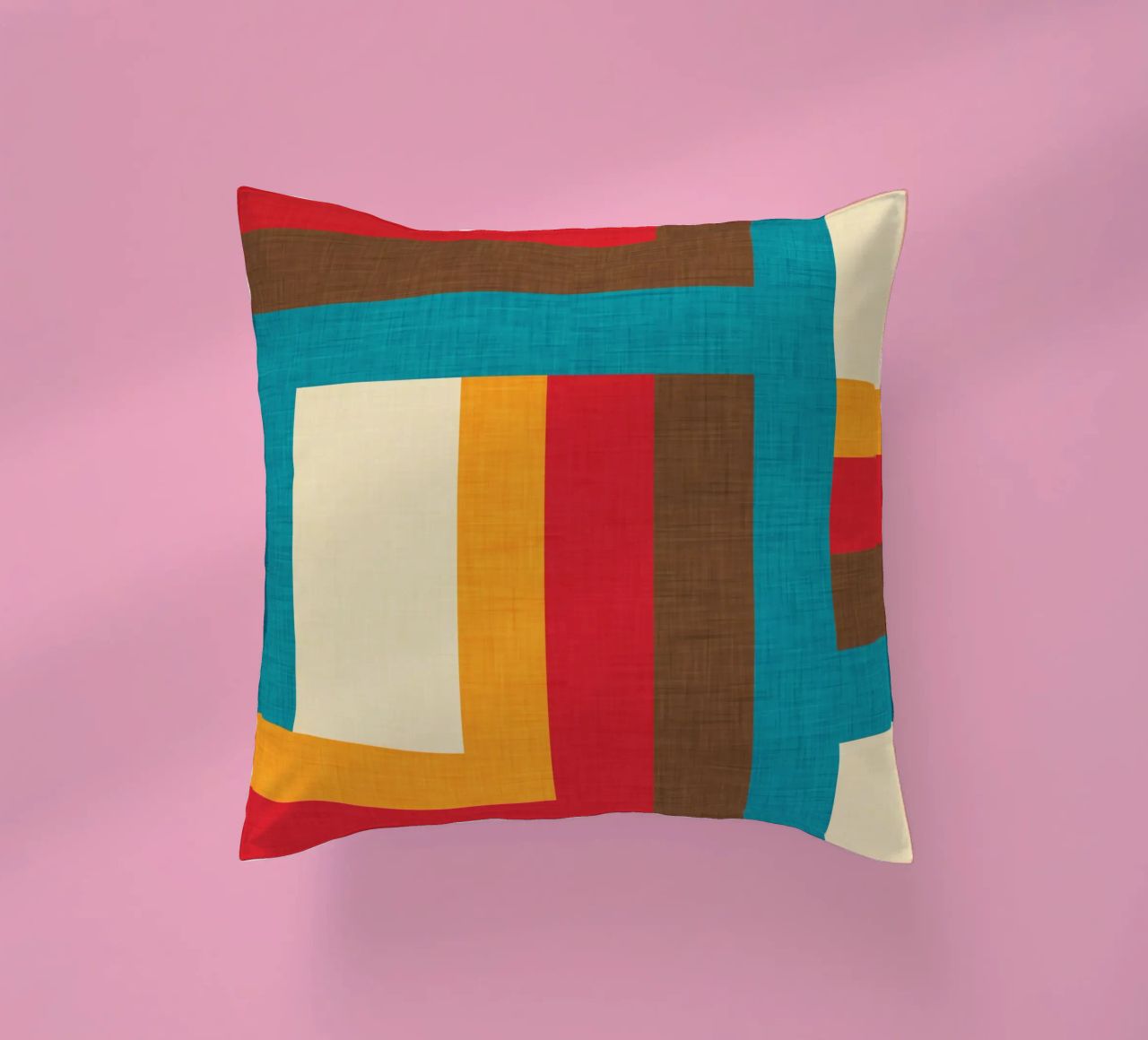 Abstract Mod Cubes M coussin de susanacosta