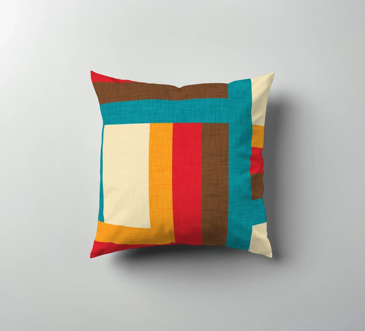 Abstract Mod Cubes M coussin de susanacosta