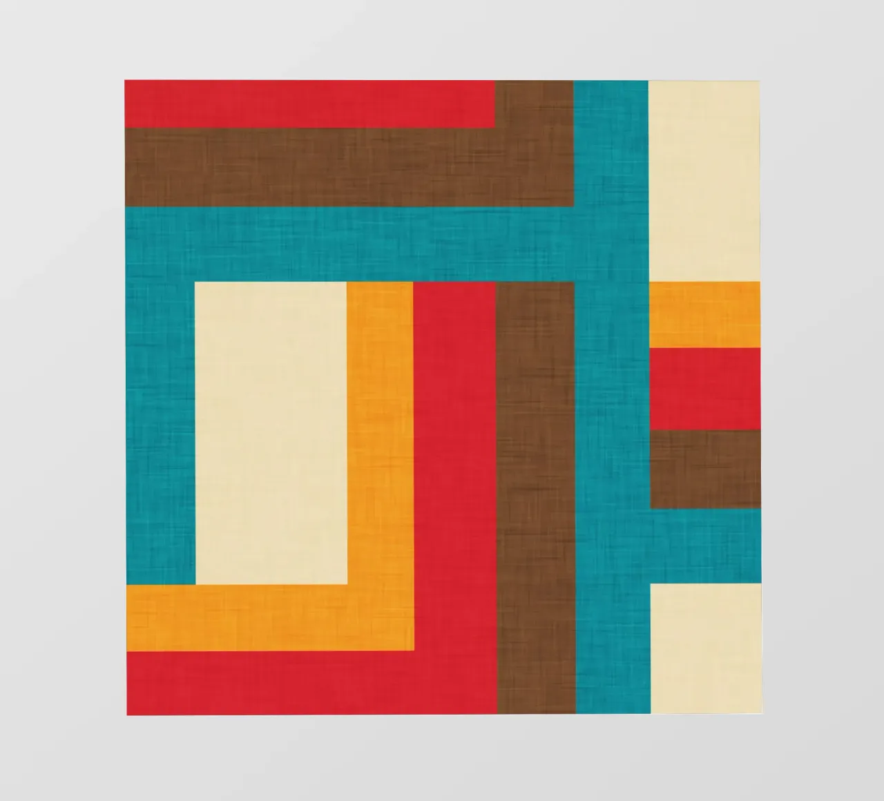 Abstract Mod Cubes M backlit folie van susanacosta
