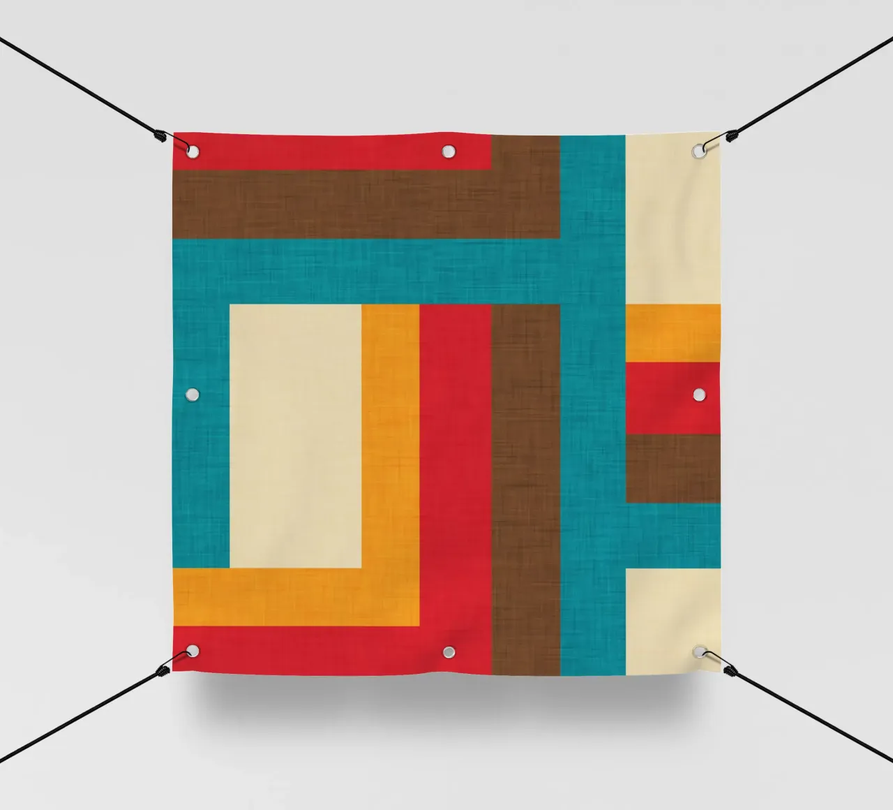 Abstract Mod Cubes M telo in pvc da susanacosta