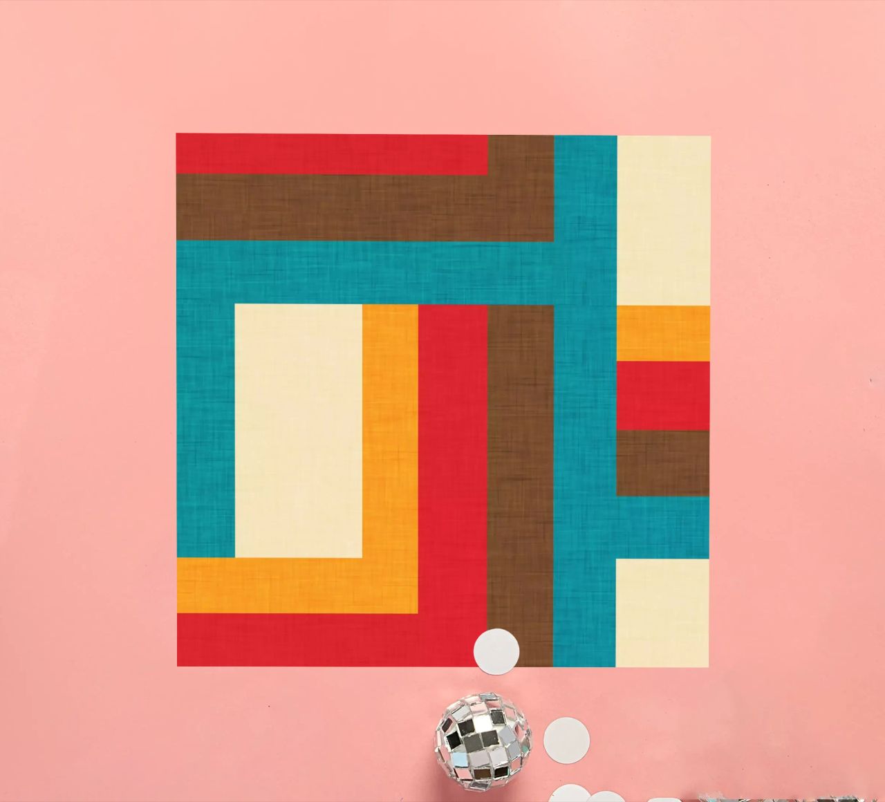 Abstract Mod Cubes M adesivo da susanacosta