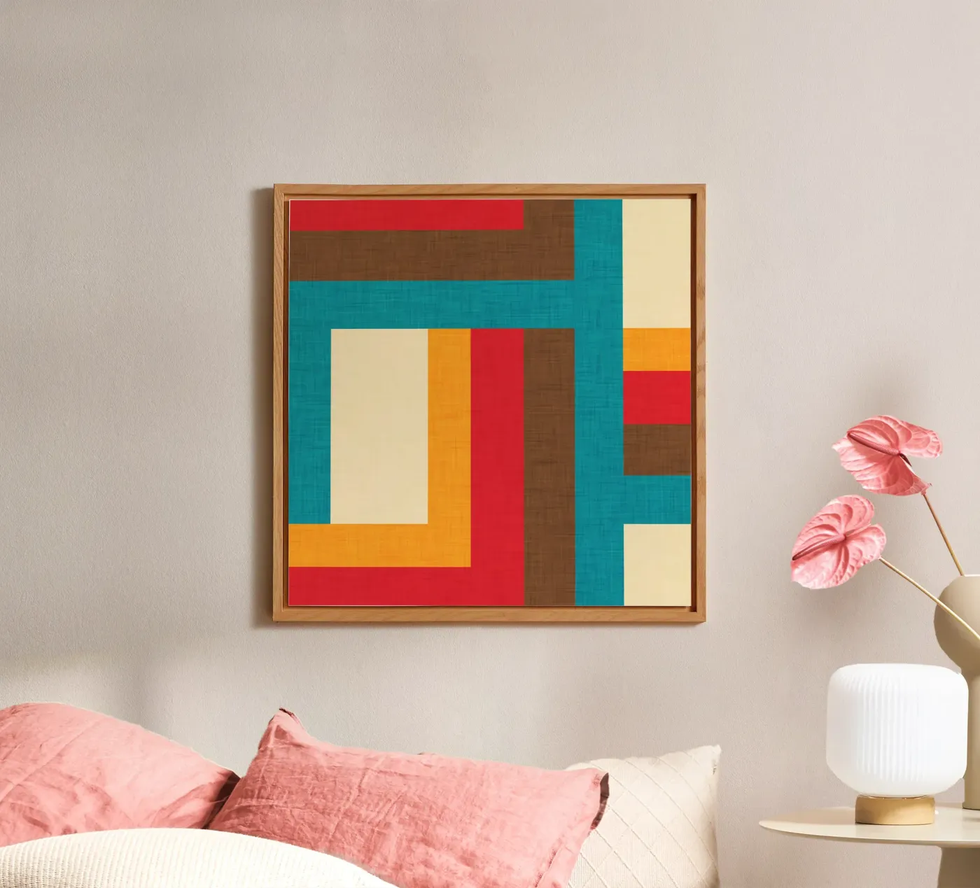 Abstract Mod Cubes M forex plate by susanacosta