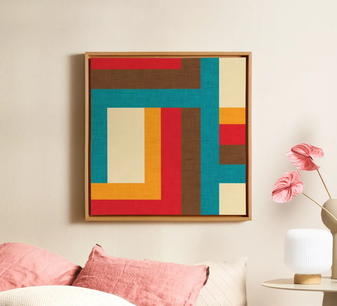 Abstract Mod Cubes M tela da susanacosta