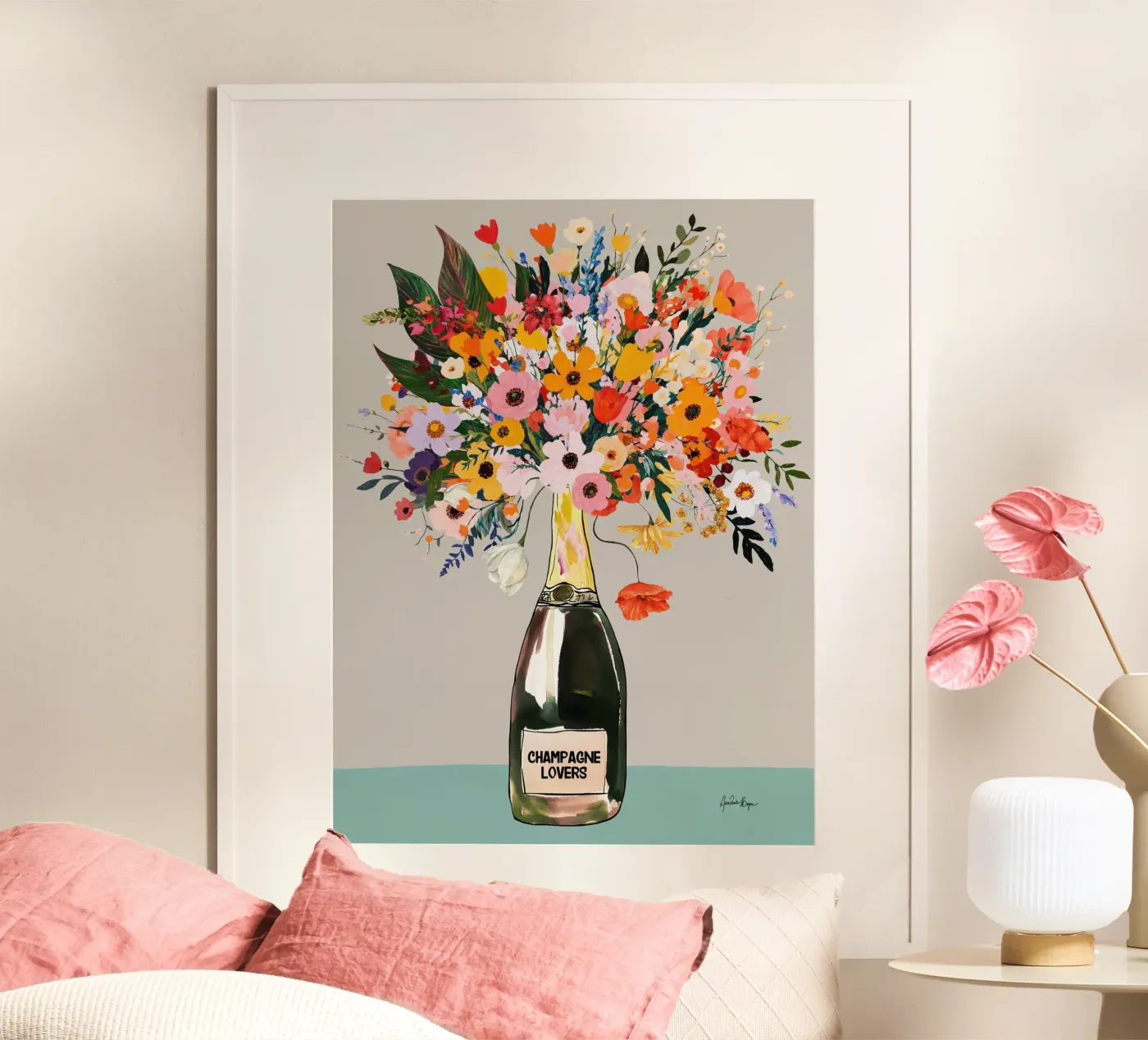 Champagne Lovers poster da Ana Paula Hoppe