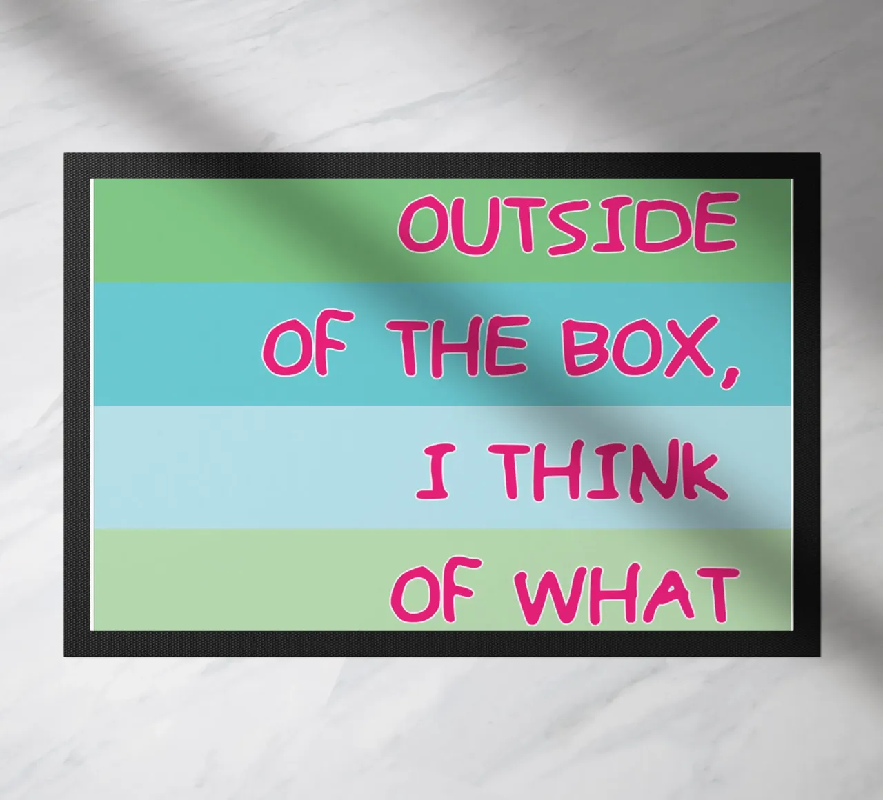 Non credo che un esterno zerbino da bougenfille