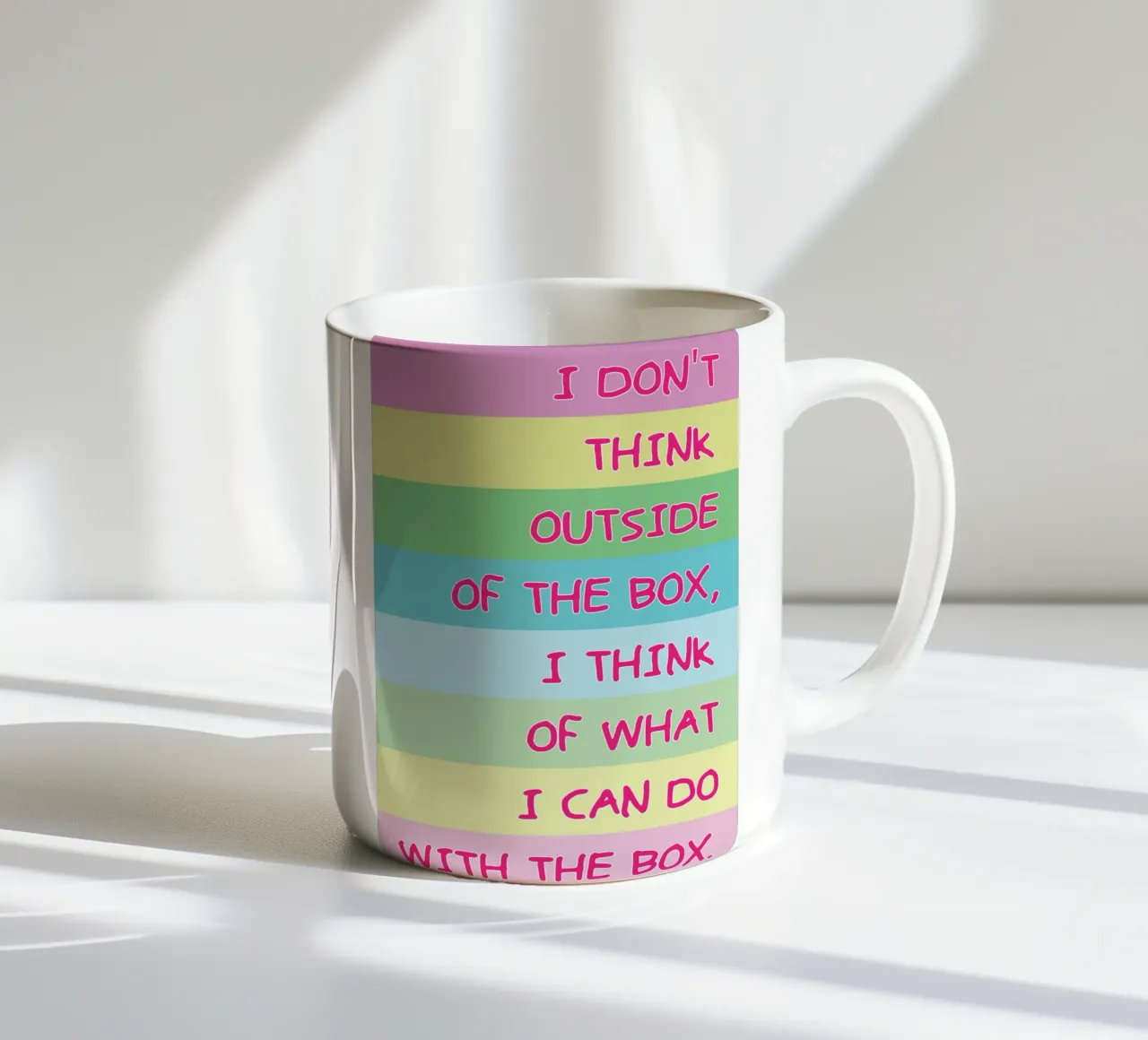 Non credo che un esterno tazza in ceramica da bougenfille