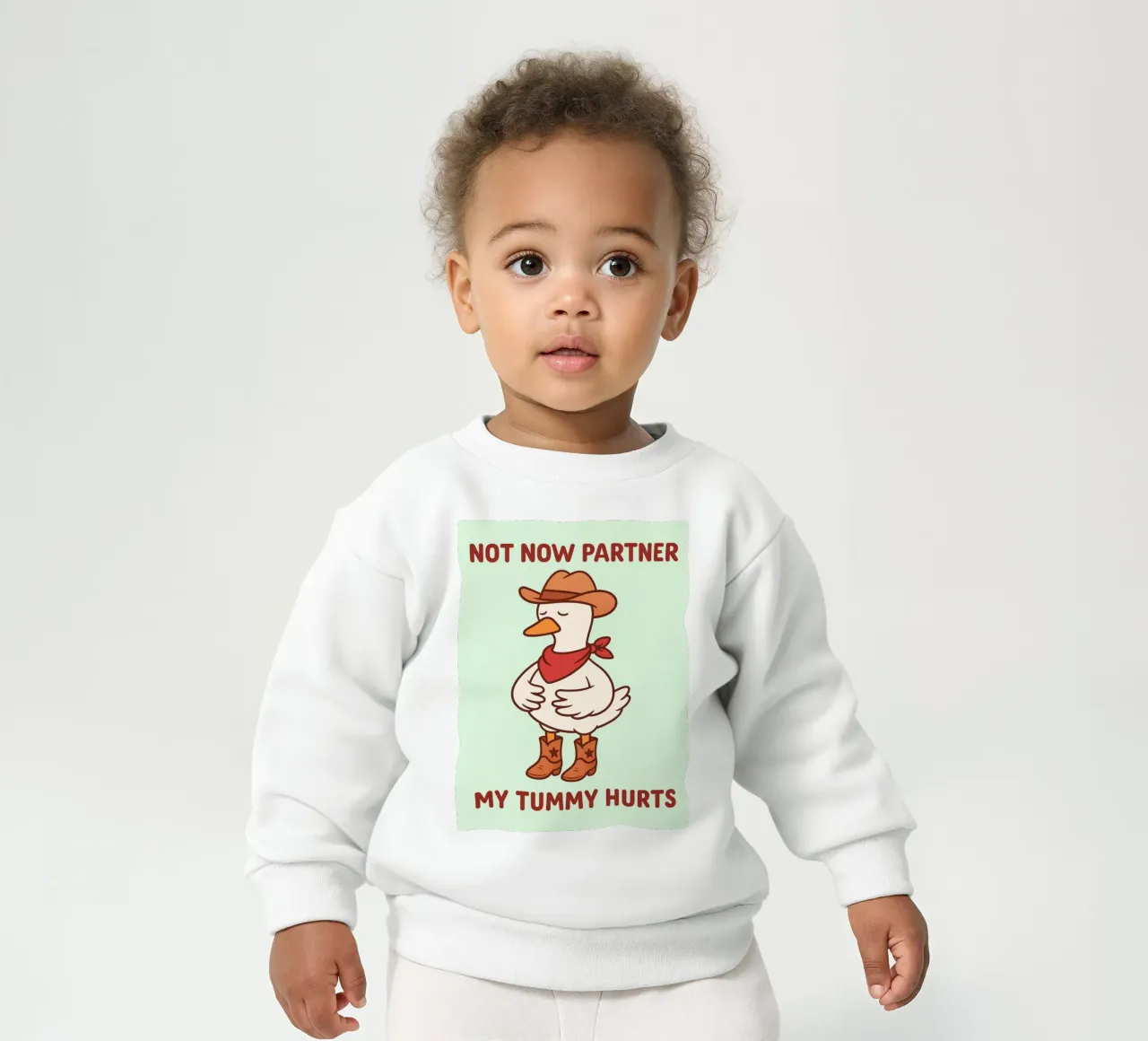 non ora partner felpa neonato da bougenfille