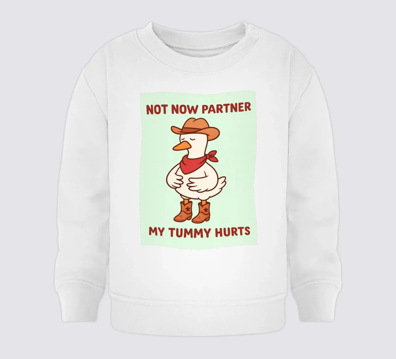 non ora partner felpa neonato da bougenfille