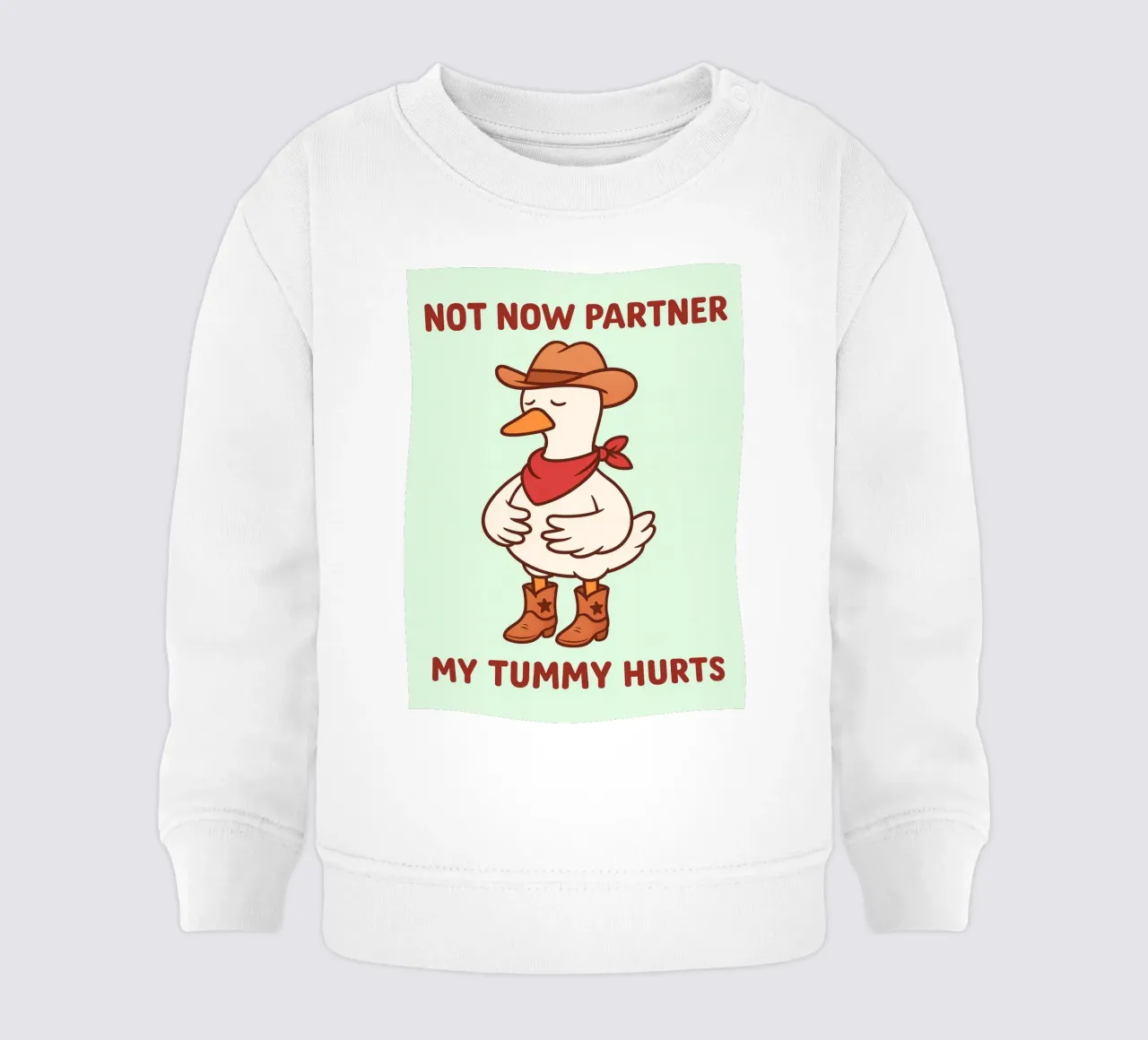 non ora partner felpa neonato da bougenfille