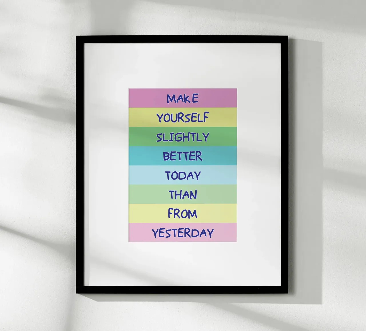 make your self slightly poster by bougenfille