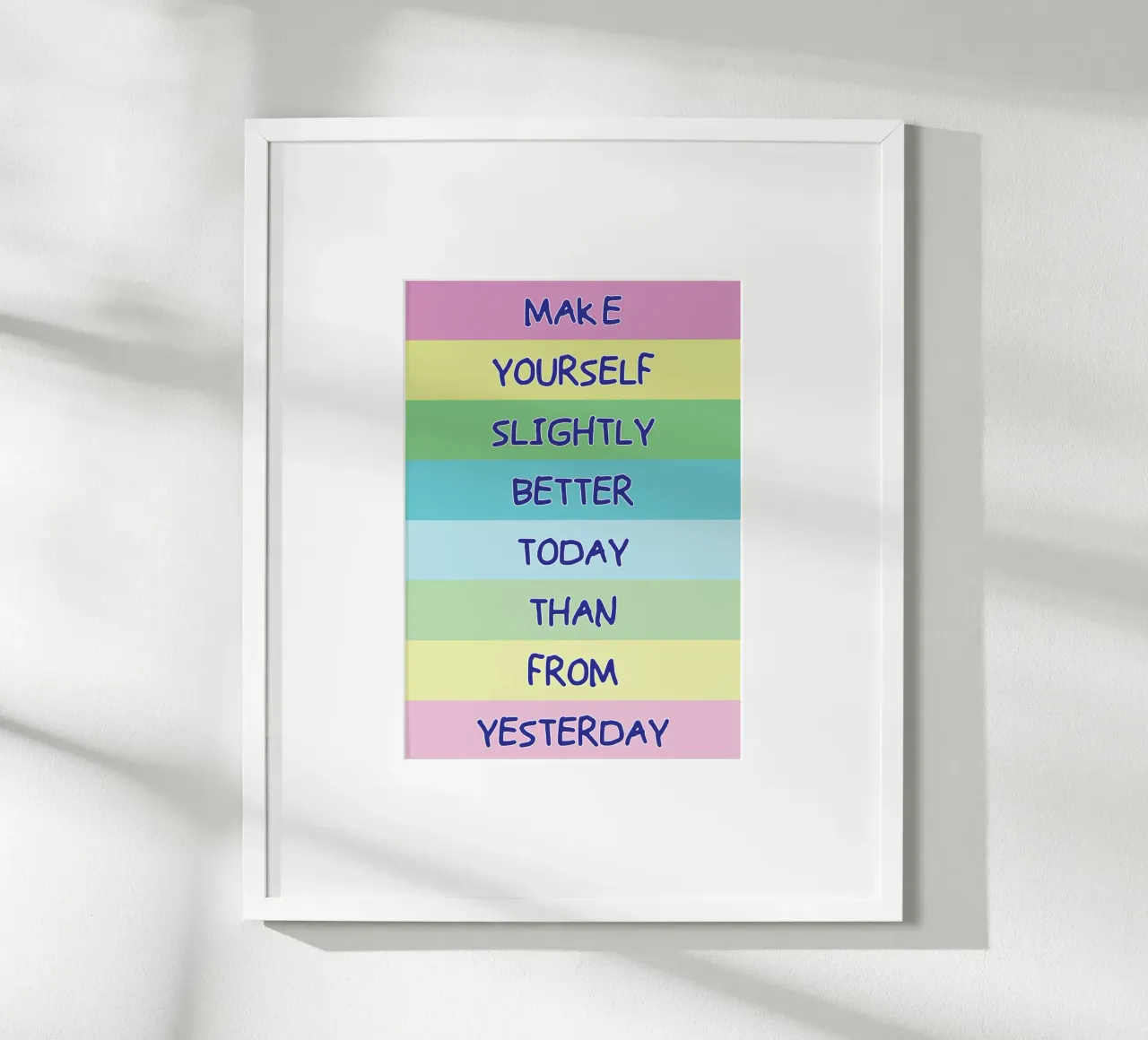 make your self slightly poster by bougenfille