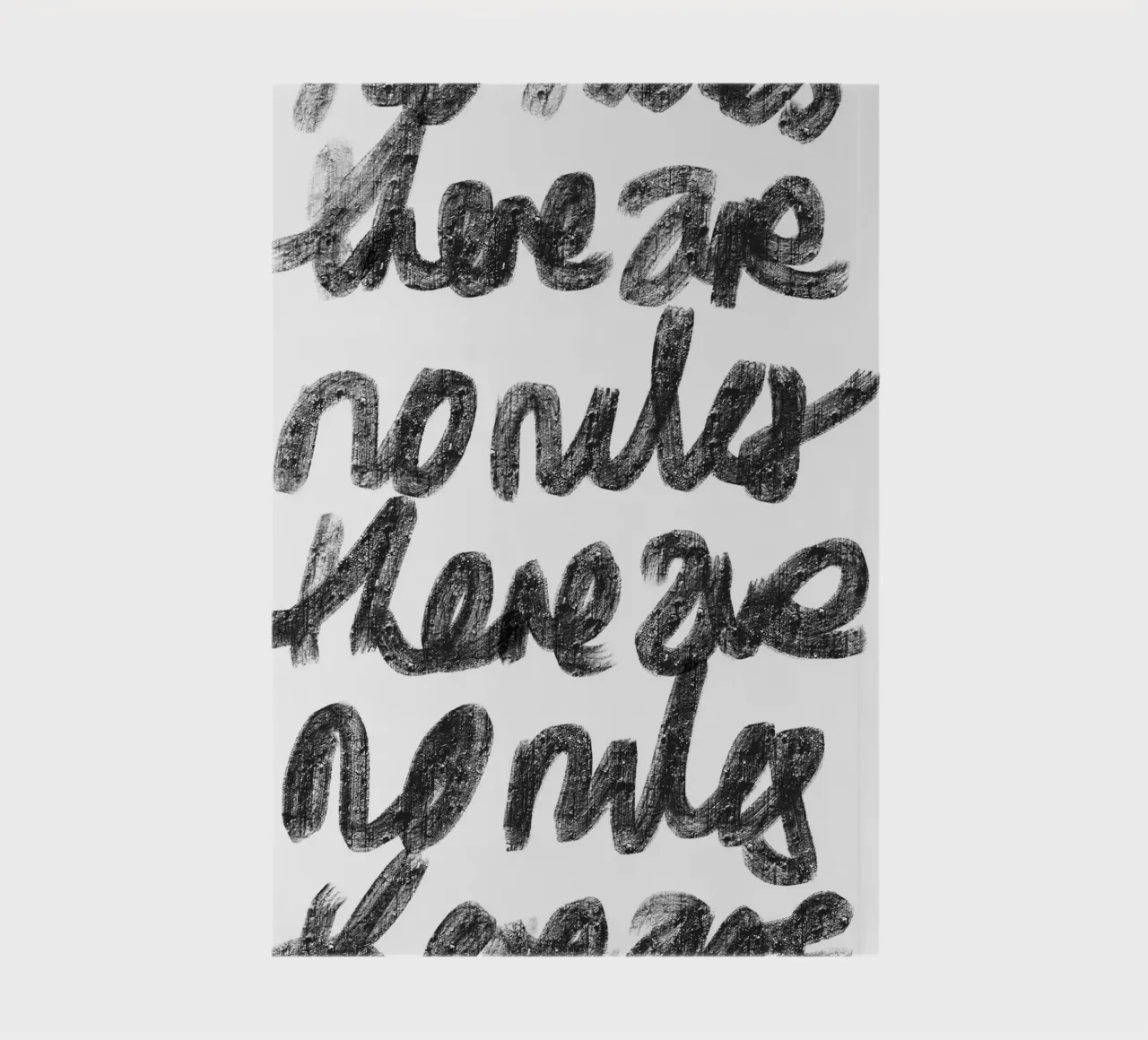 There Are No Rules notebook by Studio B