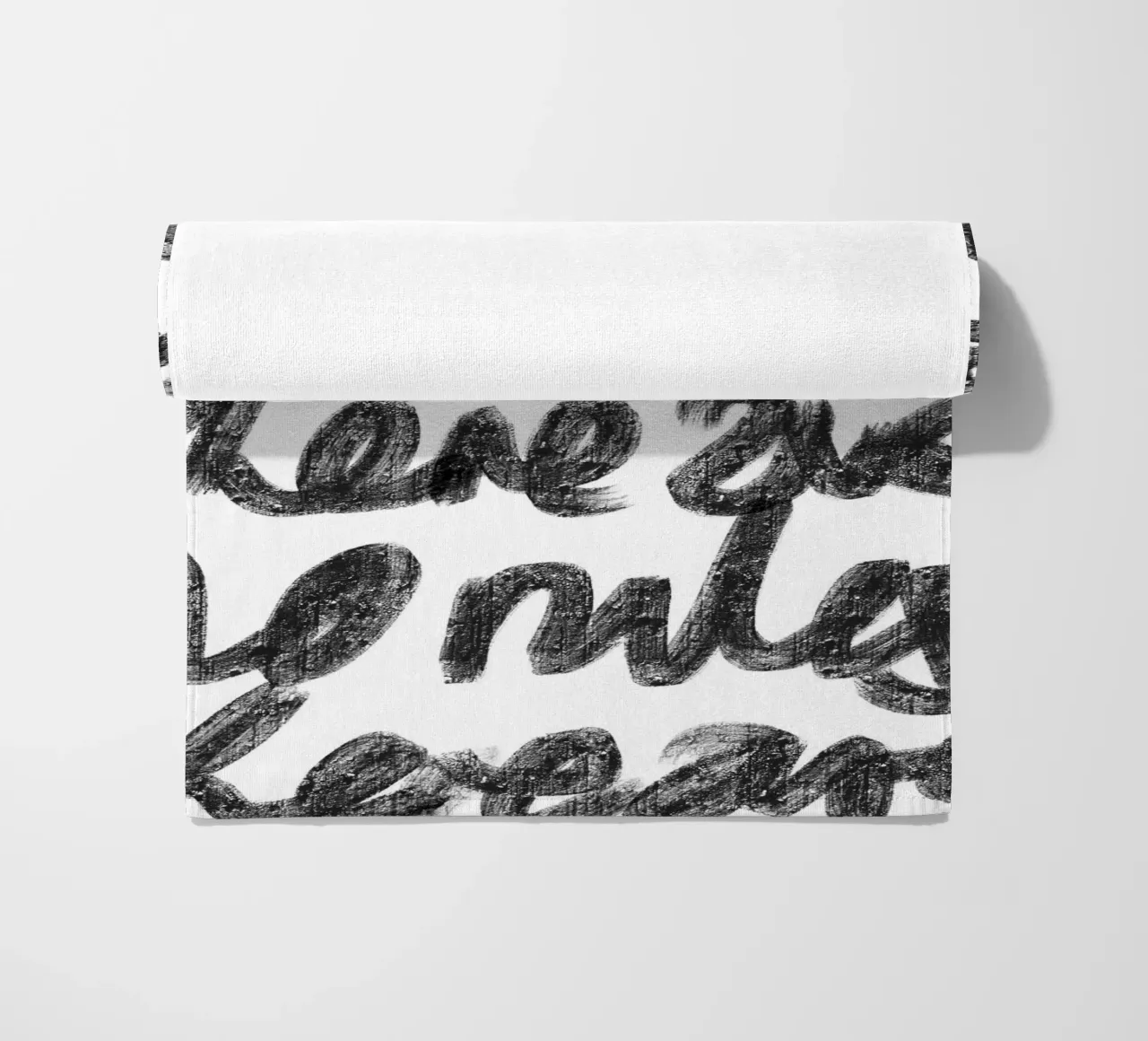 There Are No Rules beach towel by Studio B
