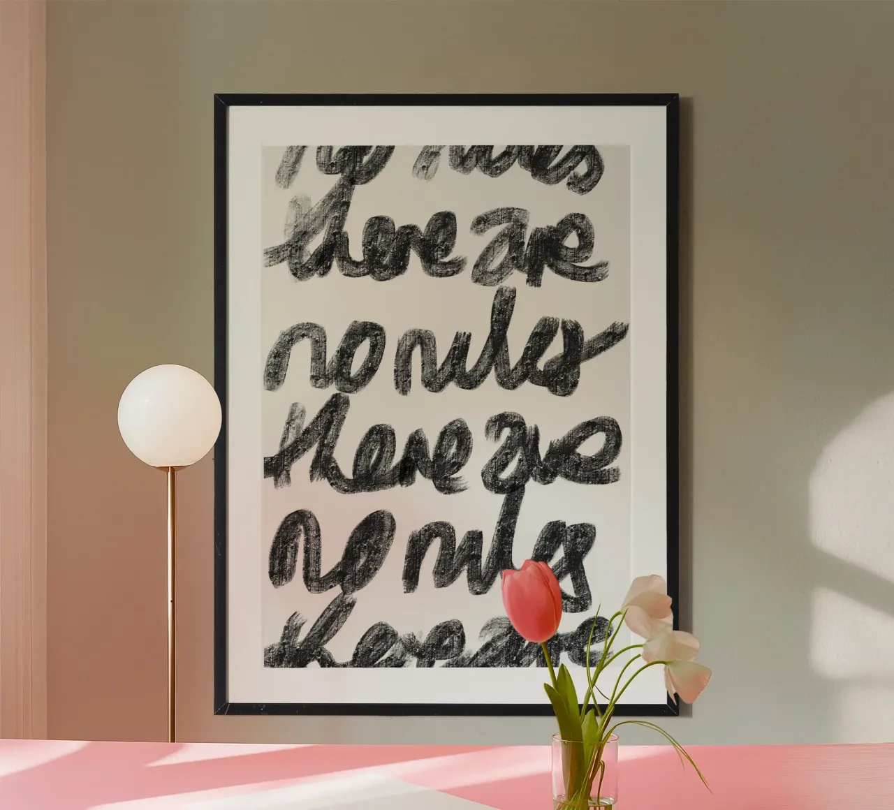 There Are No Rules hahnemühle by Studio B