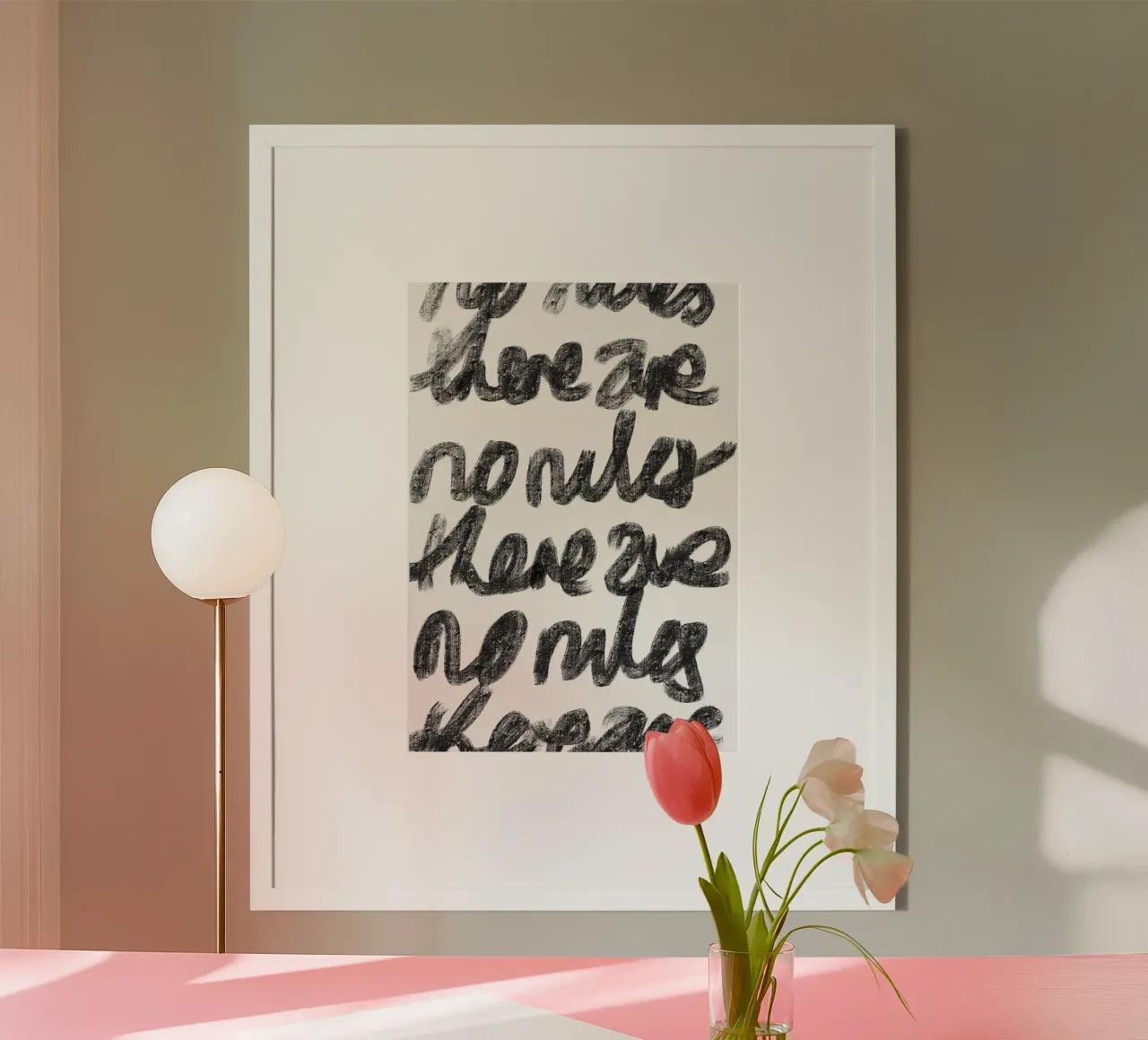 There Are No Rules hahnemühle by Studio B