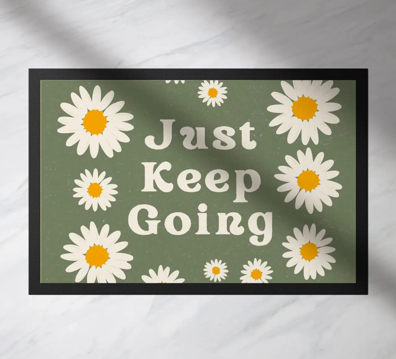 just keep going zerbino da The Poster Wordshop