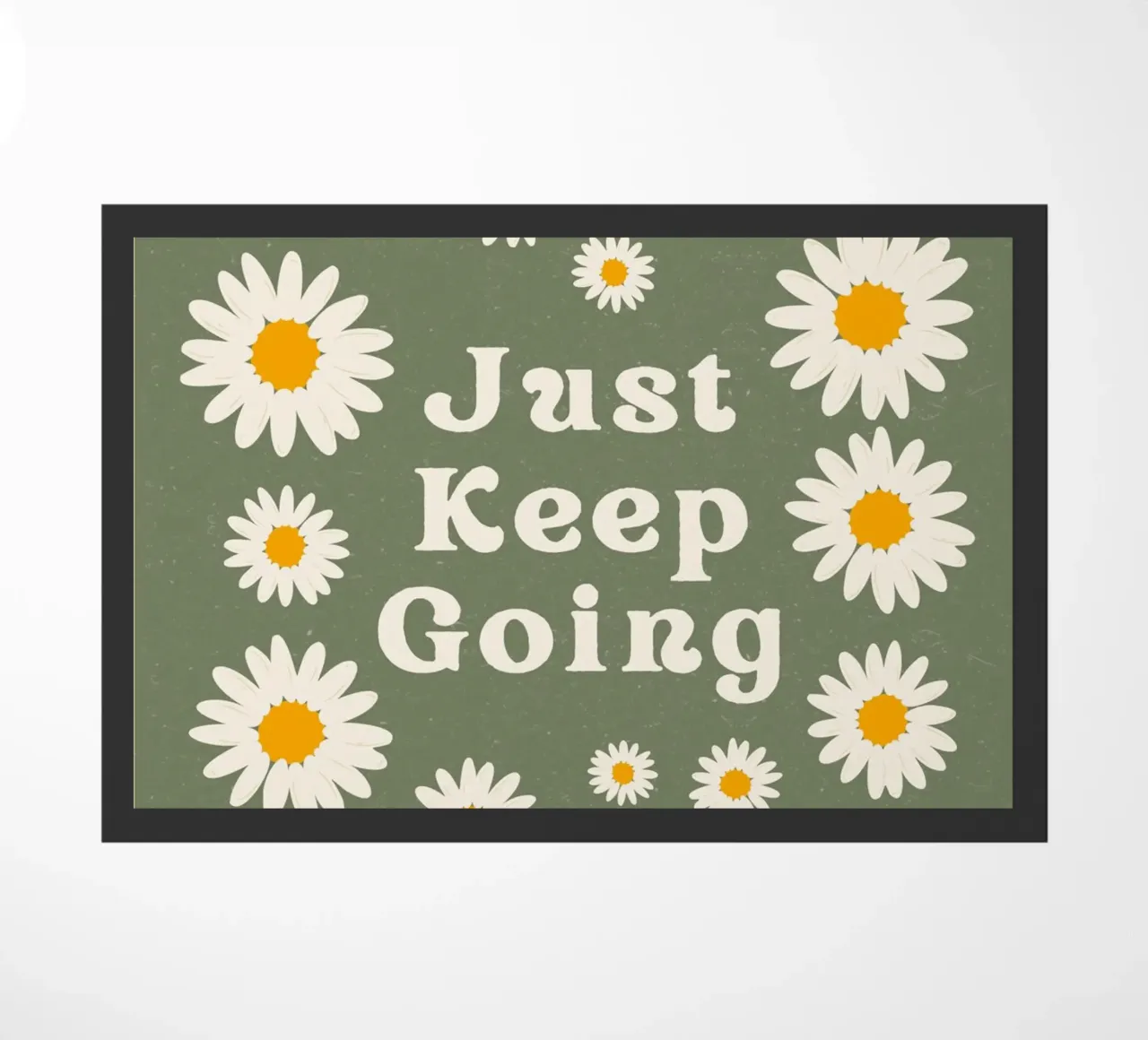 just keep going zerbino da The Poster Wordshop