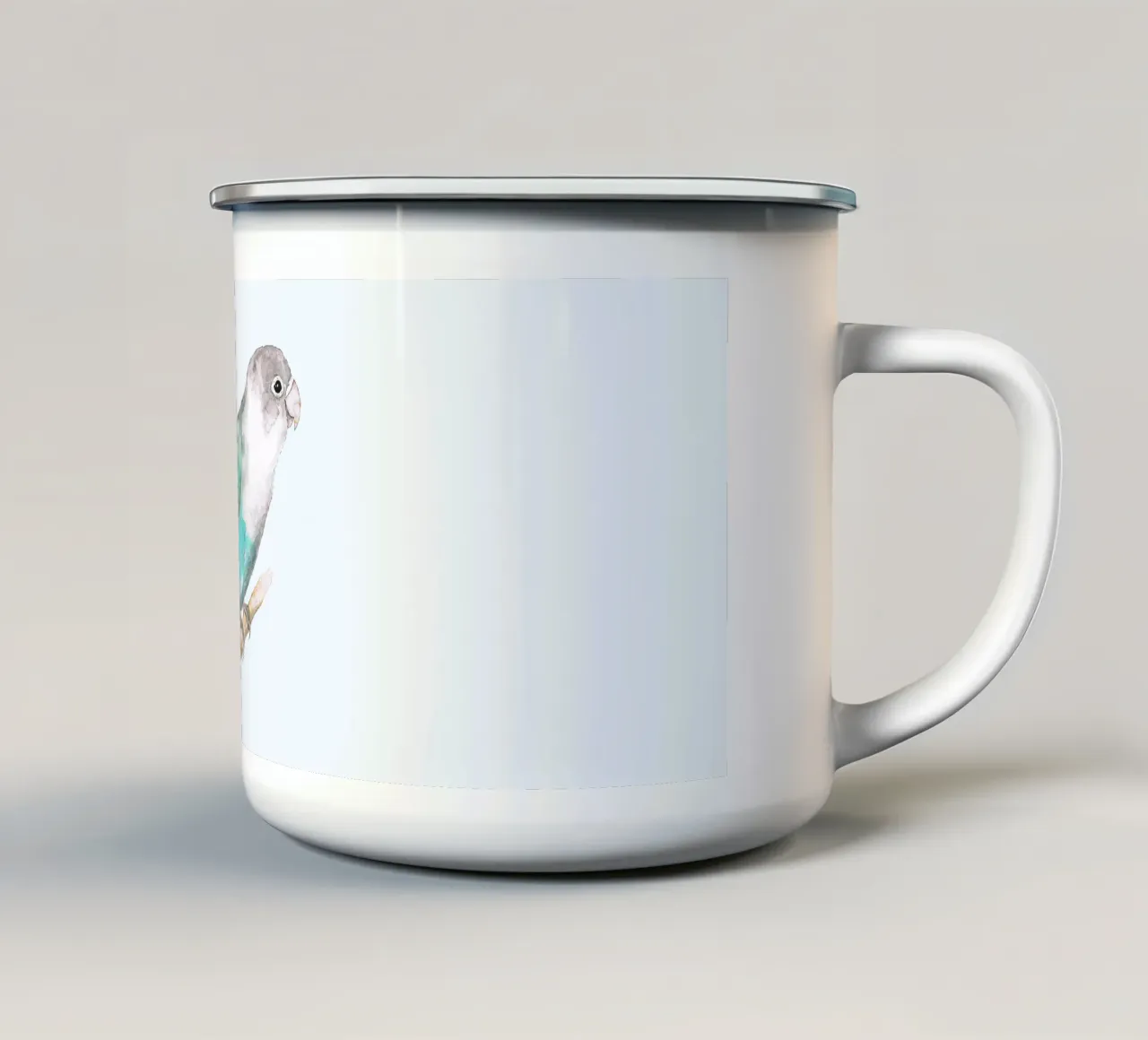 Inseparabile blu pallido tazza in smalto da BwiseLizzy
