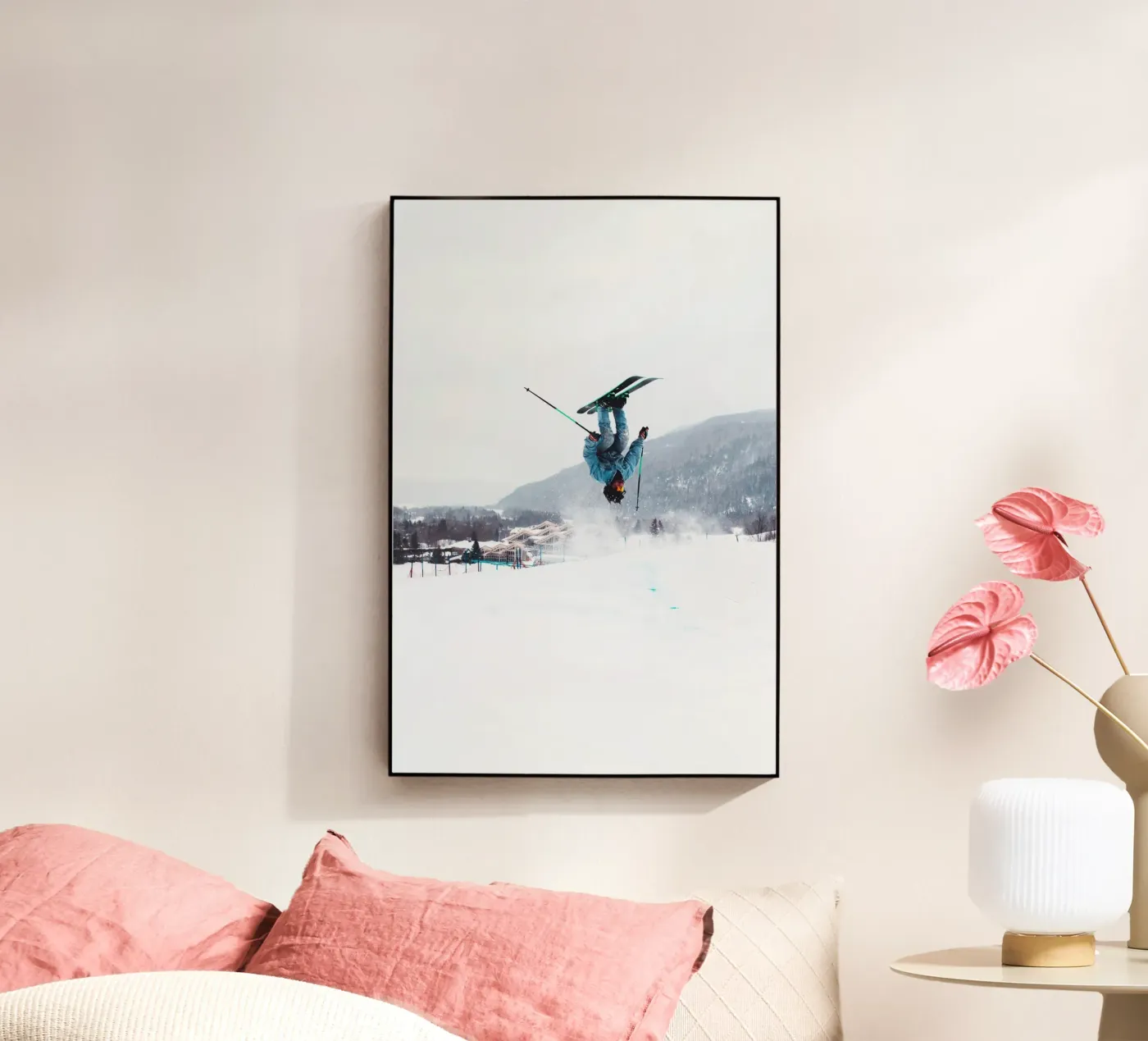 Sci alpino plexiglass da Patricia Photograph