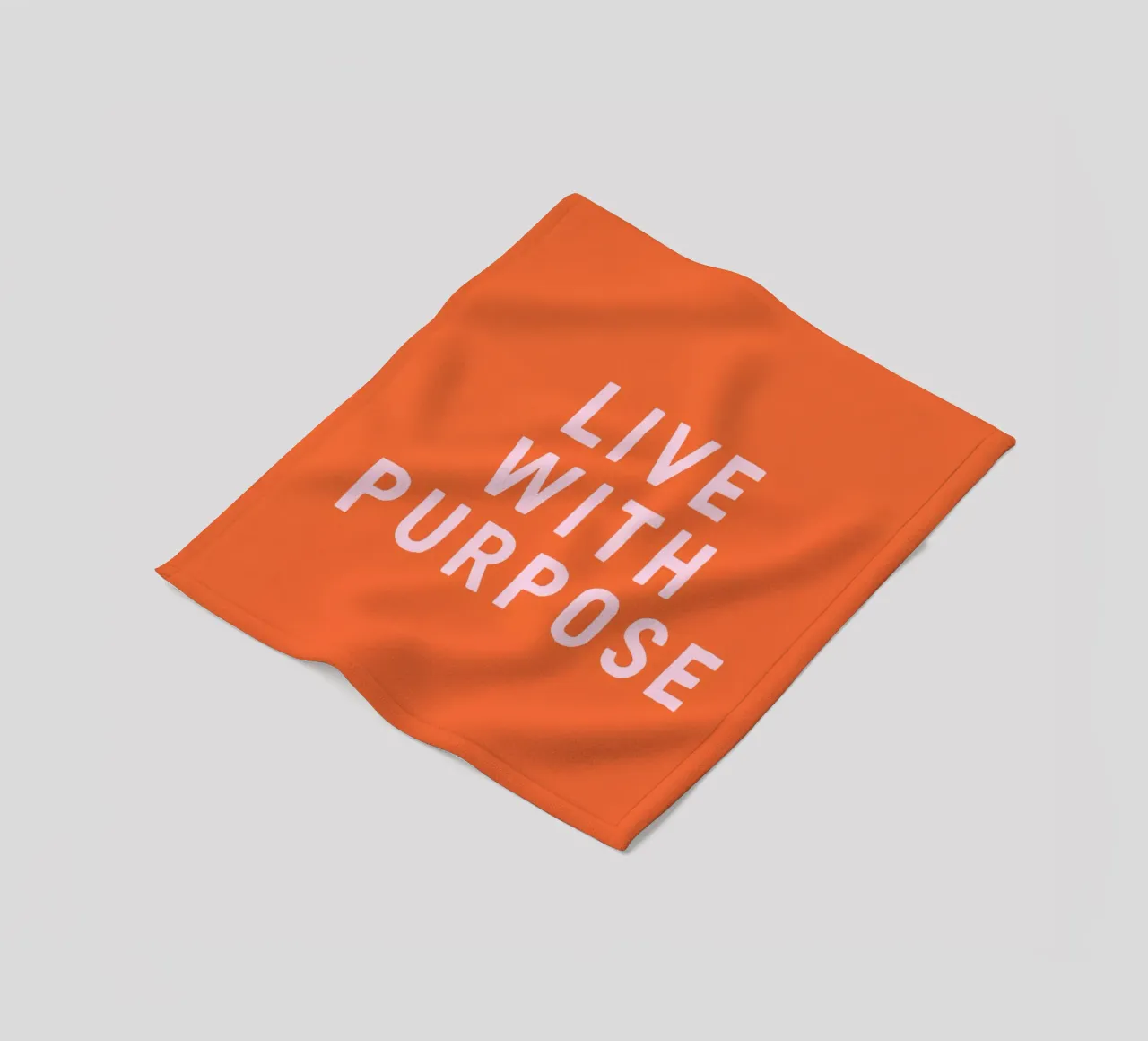 Vivere con uno scopo coperta in pile da The Native State