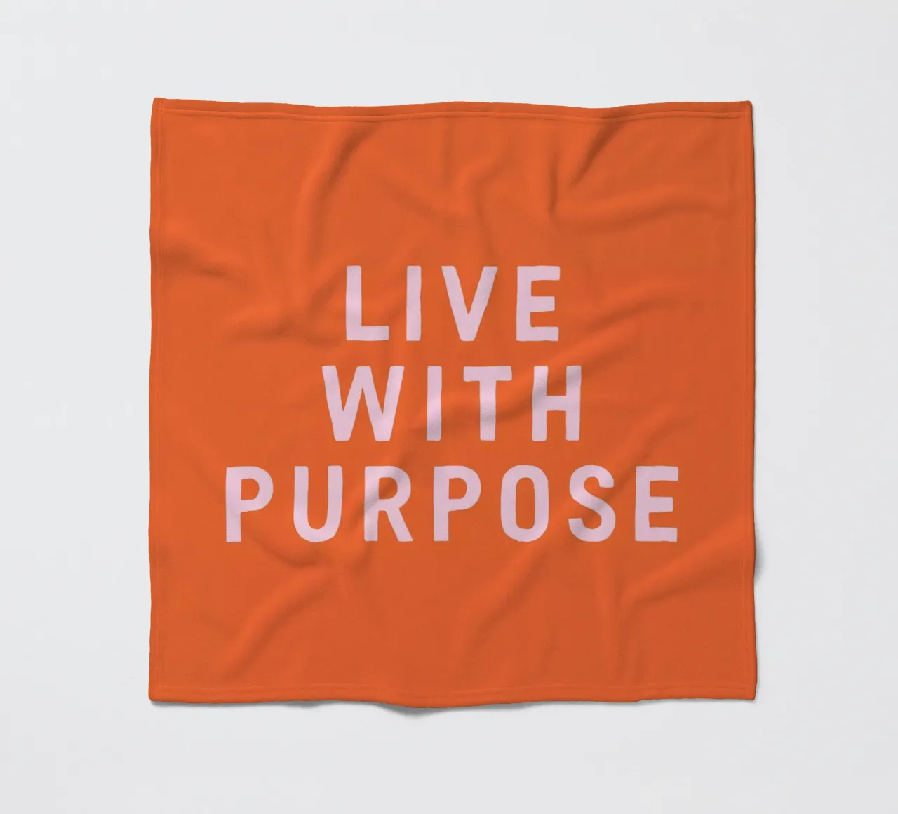 Vivere con uno scopo coperta in pile da The Native State