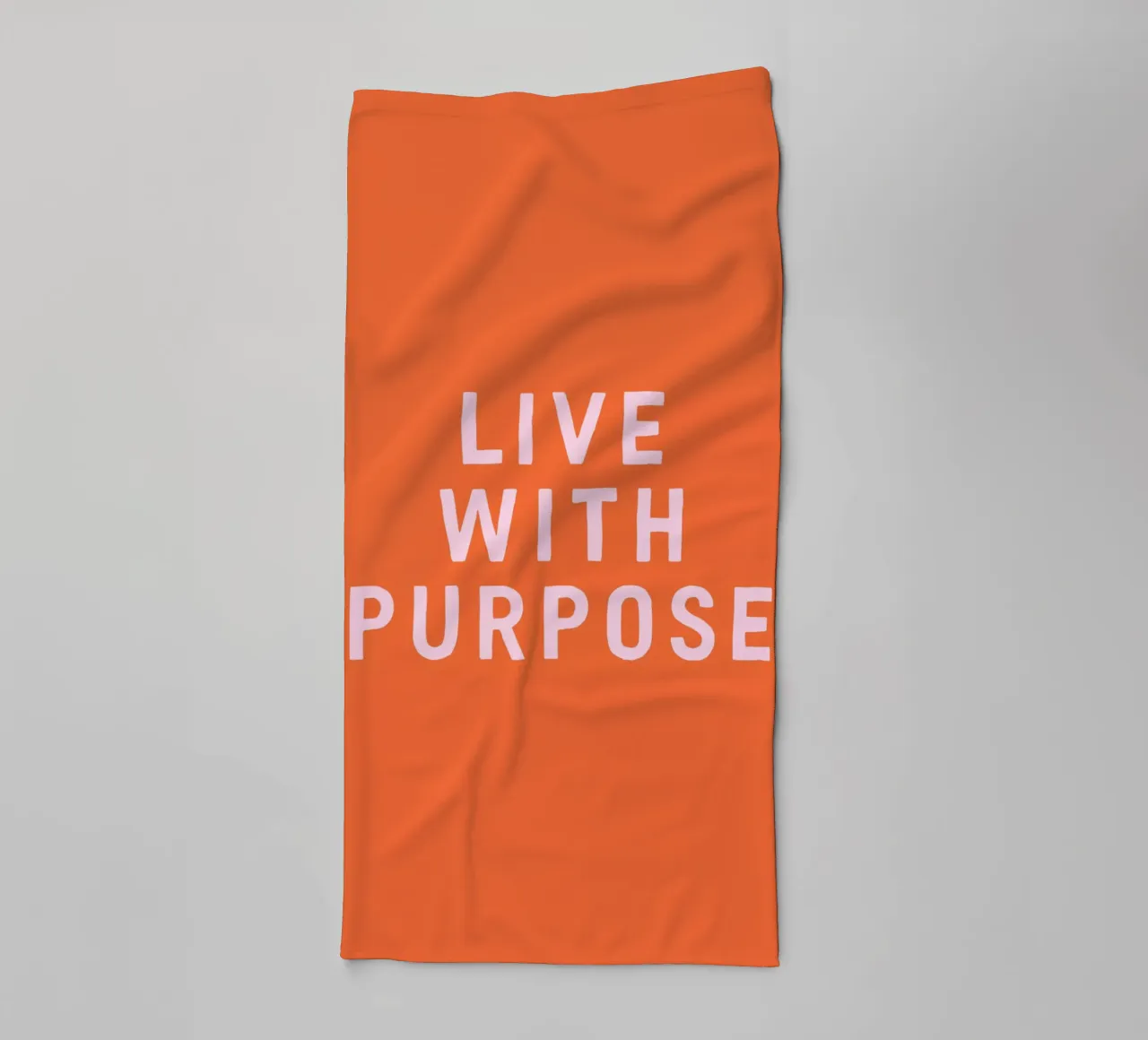 Live With Purpose towel by The Native State