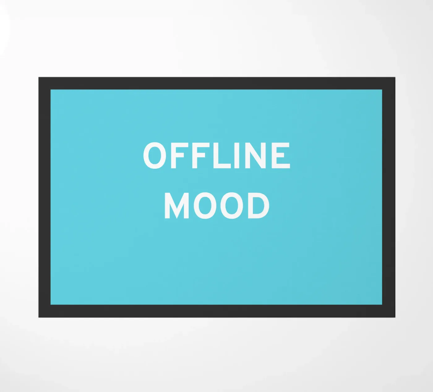 OFFLINE Fußmatte von Simple