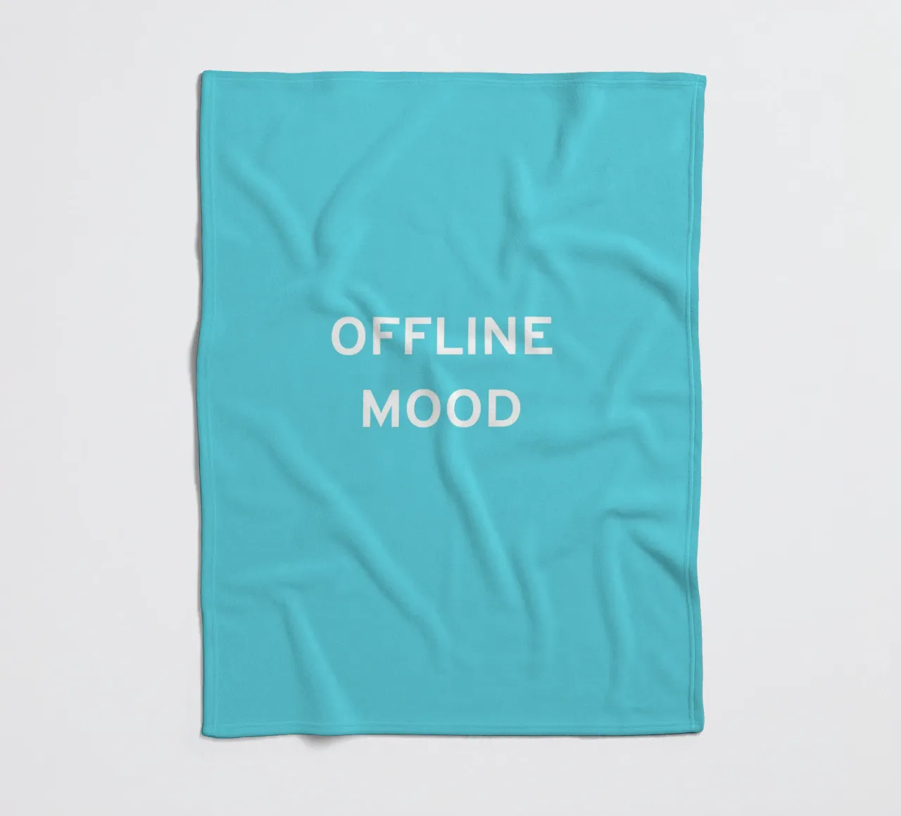 OFFLINE fleece blanket by Simple
