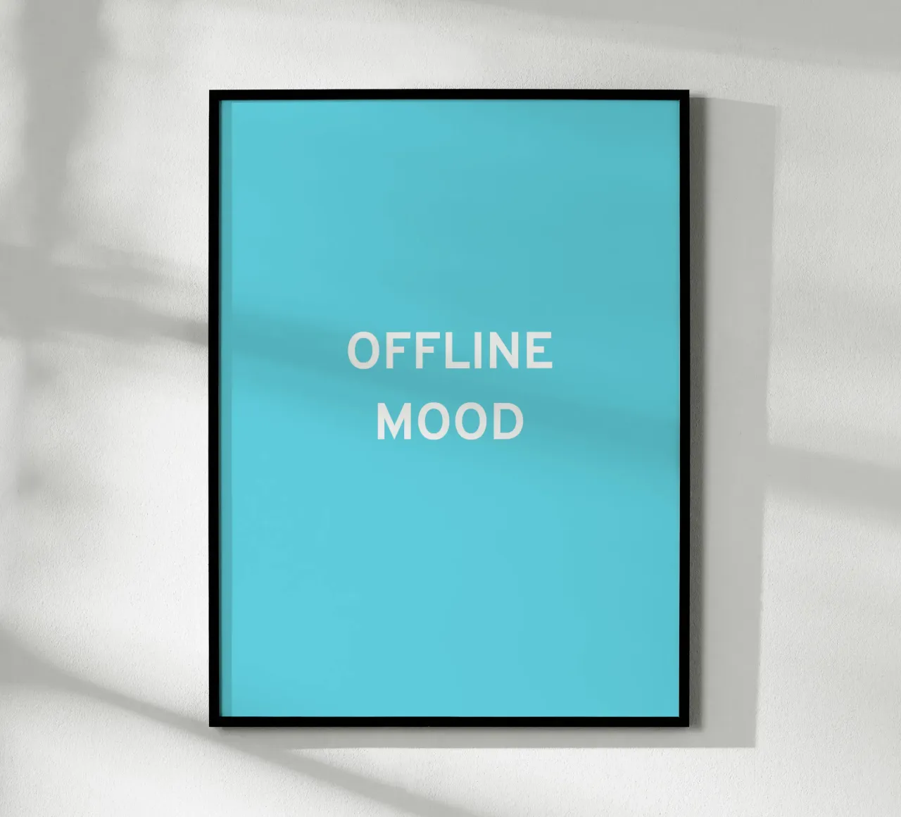 OFFLINE poster van Simple