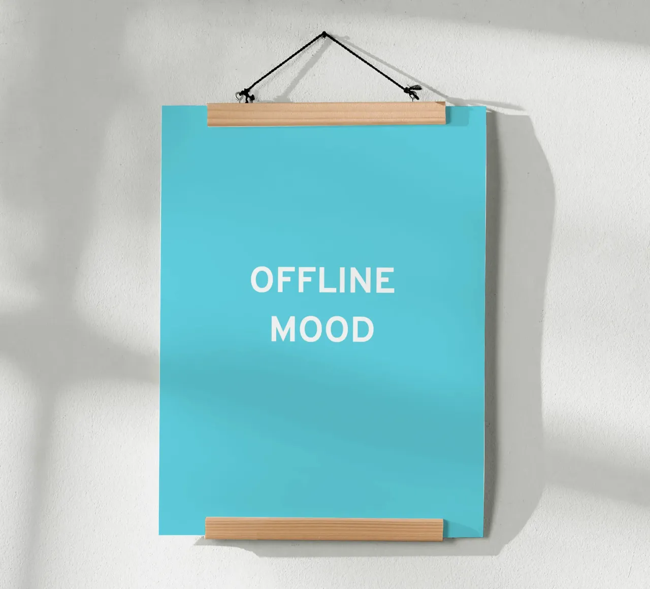 OFFLINE poster van Simple