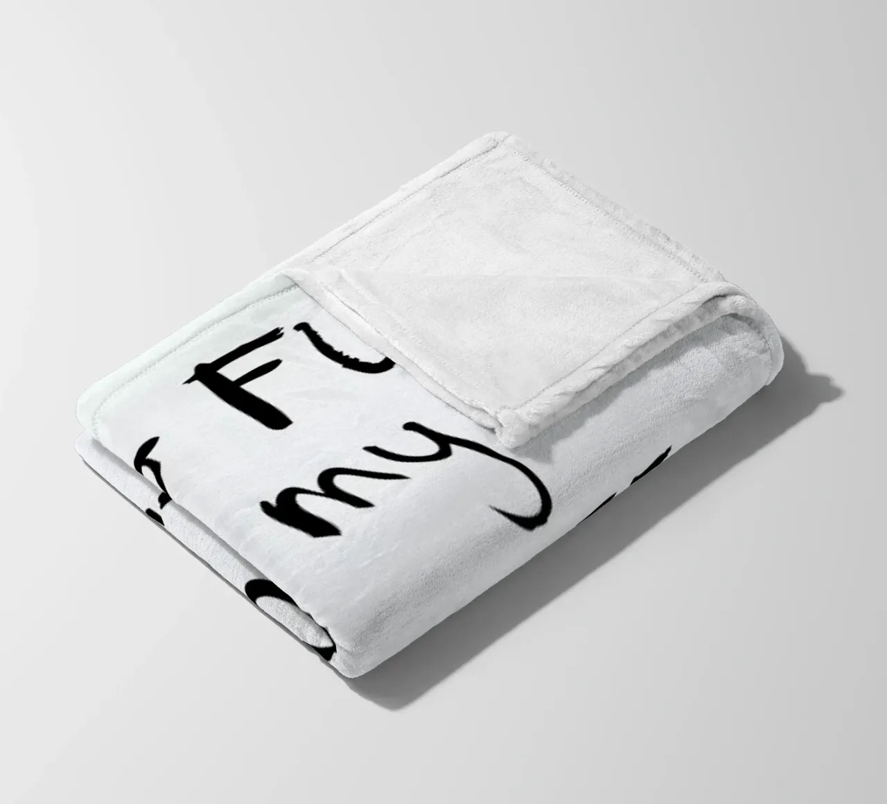 Dog Fur fleece blanket by Dead Language