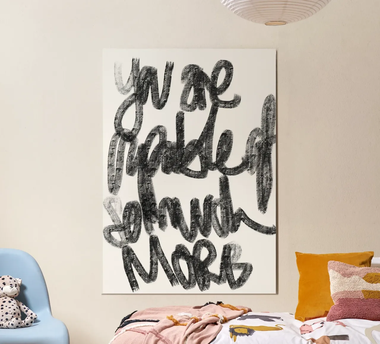 Siete in grado di fare molto di più poster con telaio in legno da Studio B