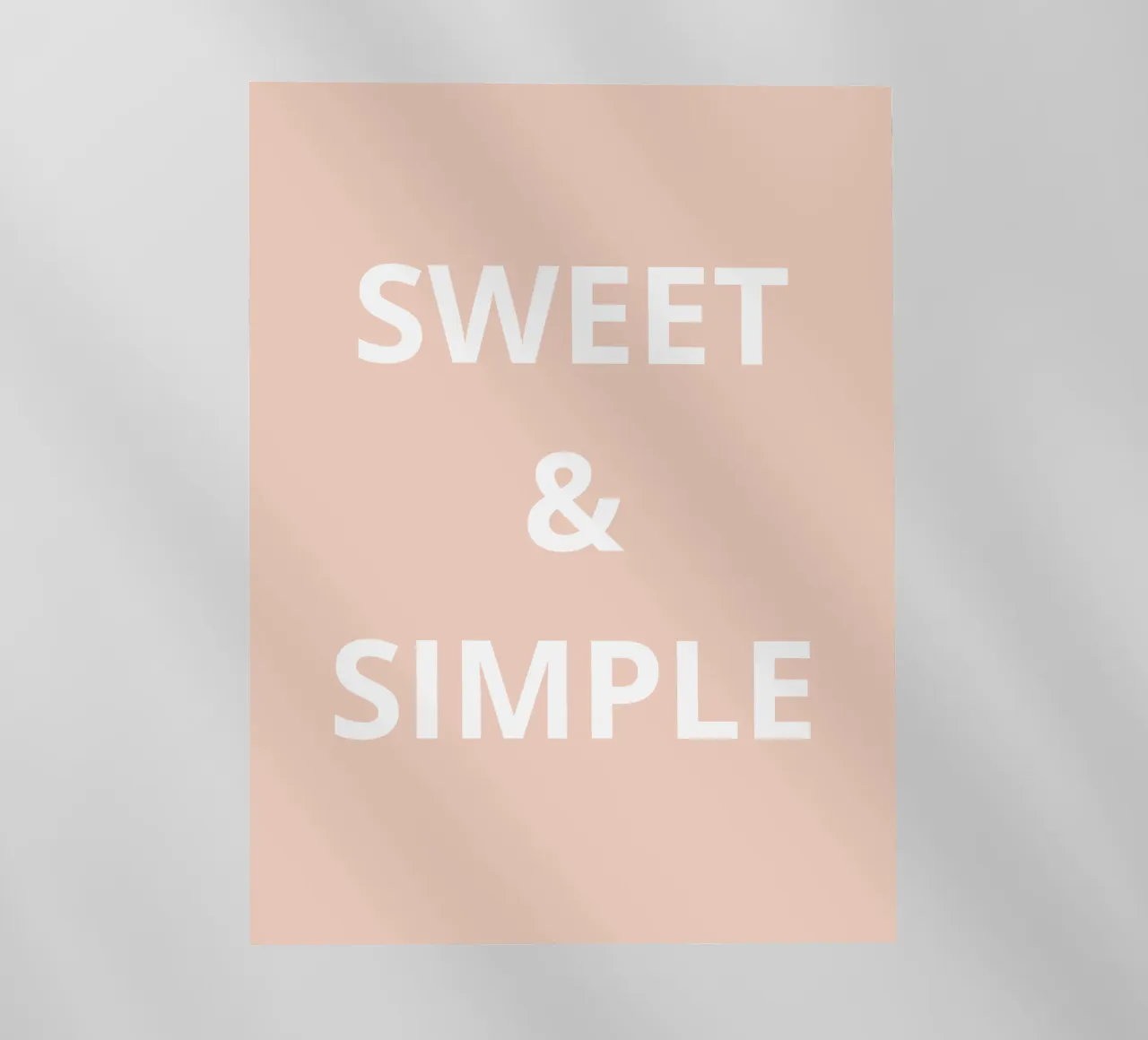 DOLCE E SEMPLICE pellicola backlit da Simple