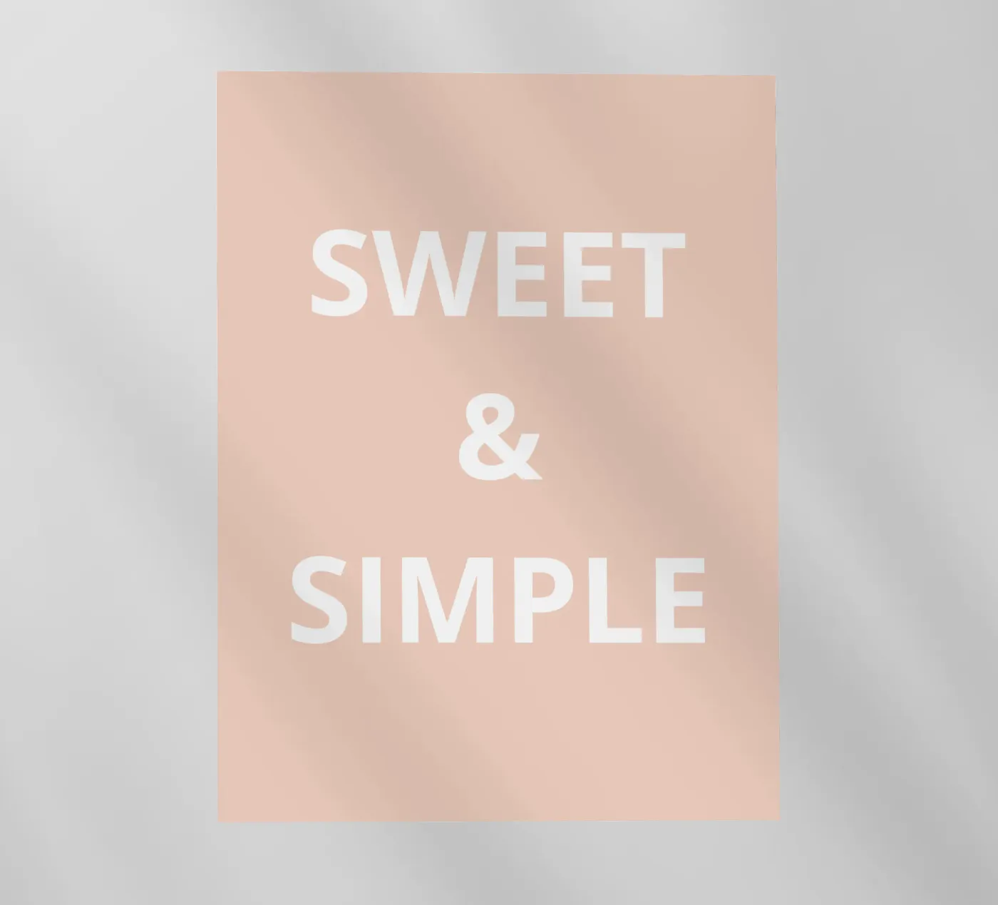 DOLCE E SEMPLICE pellicola backlit da Simple