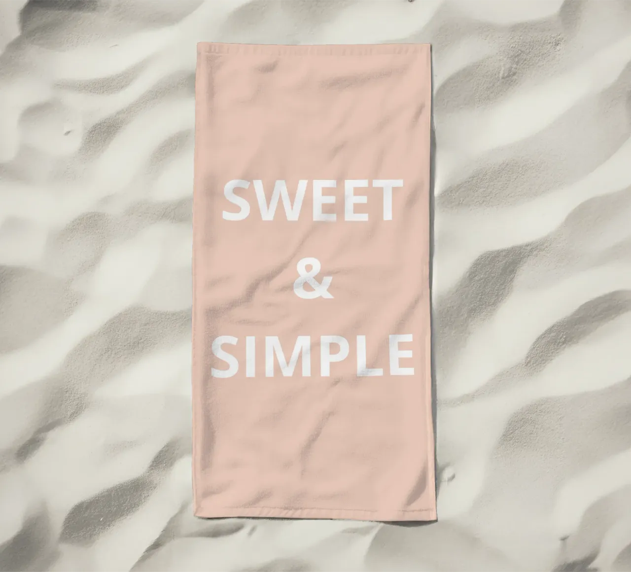 DOLCE E SEMPLICE telo mare da Simple