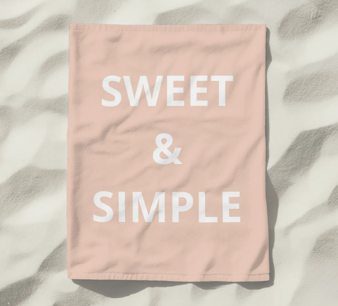 DOLCE E SEMPLICE telo mare da Simple