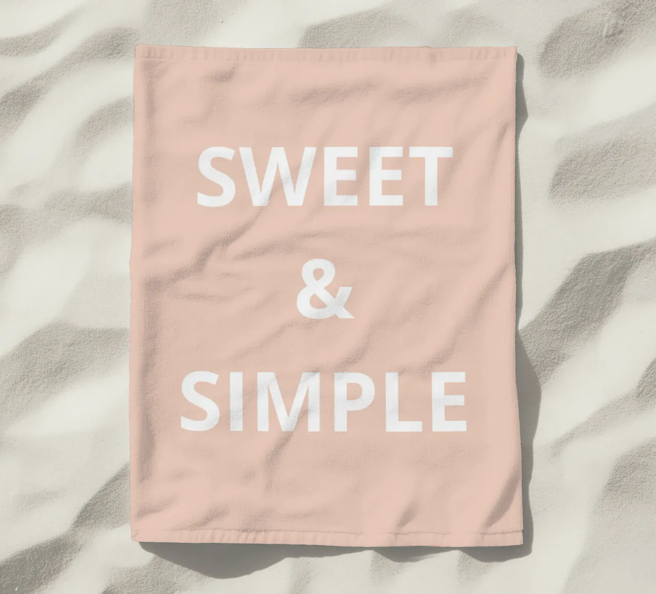 DOLCE E SEMPLICE telo mare da Simple