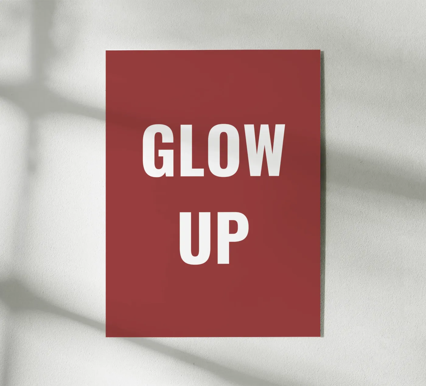 GLOW UP acrylic glass by Simple