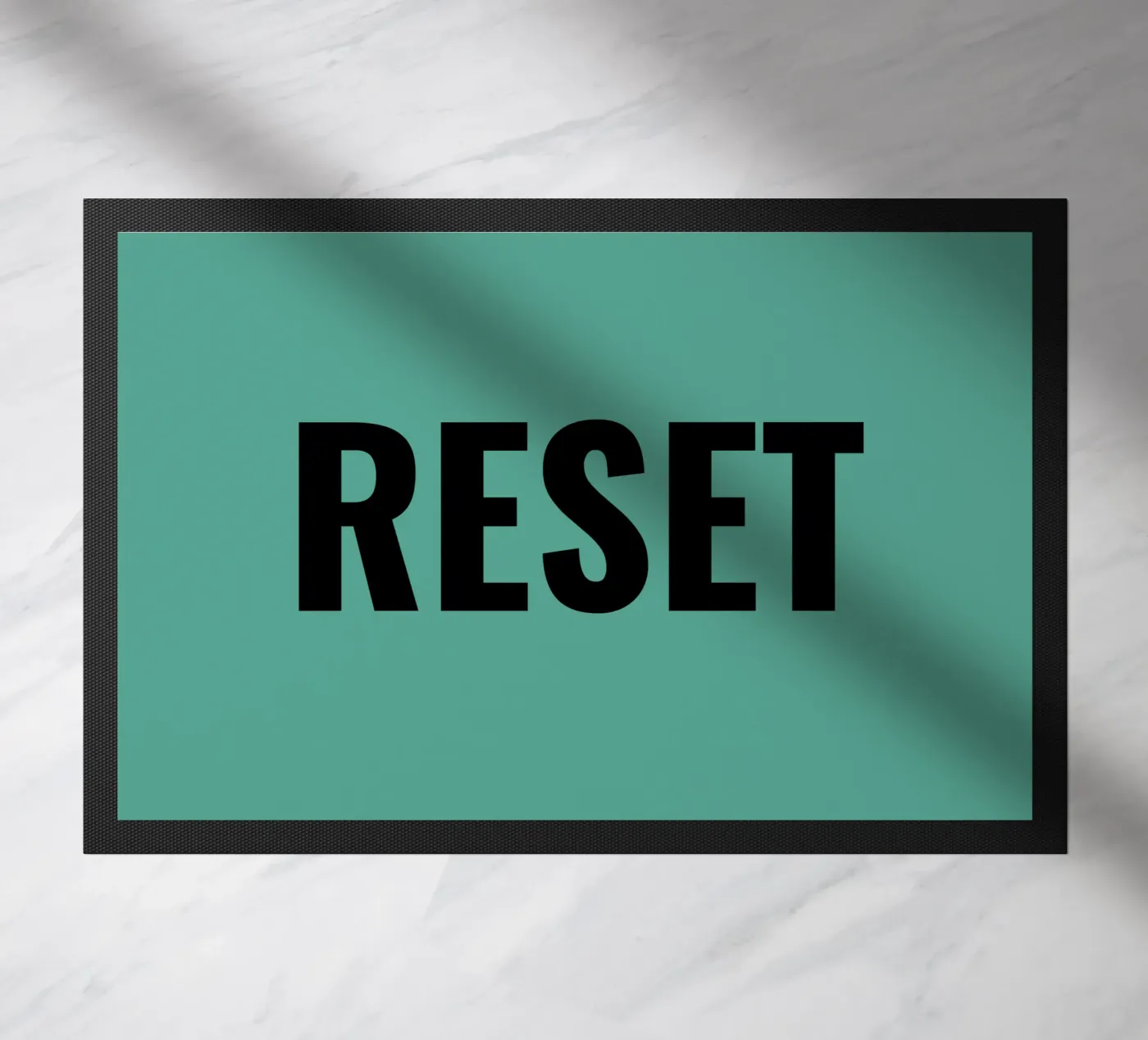 RESET Fußmatte von Simple
