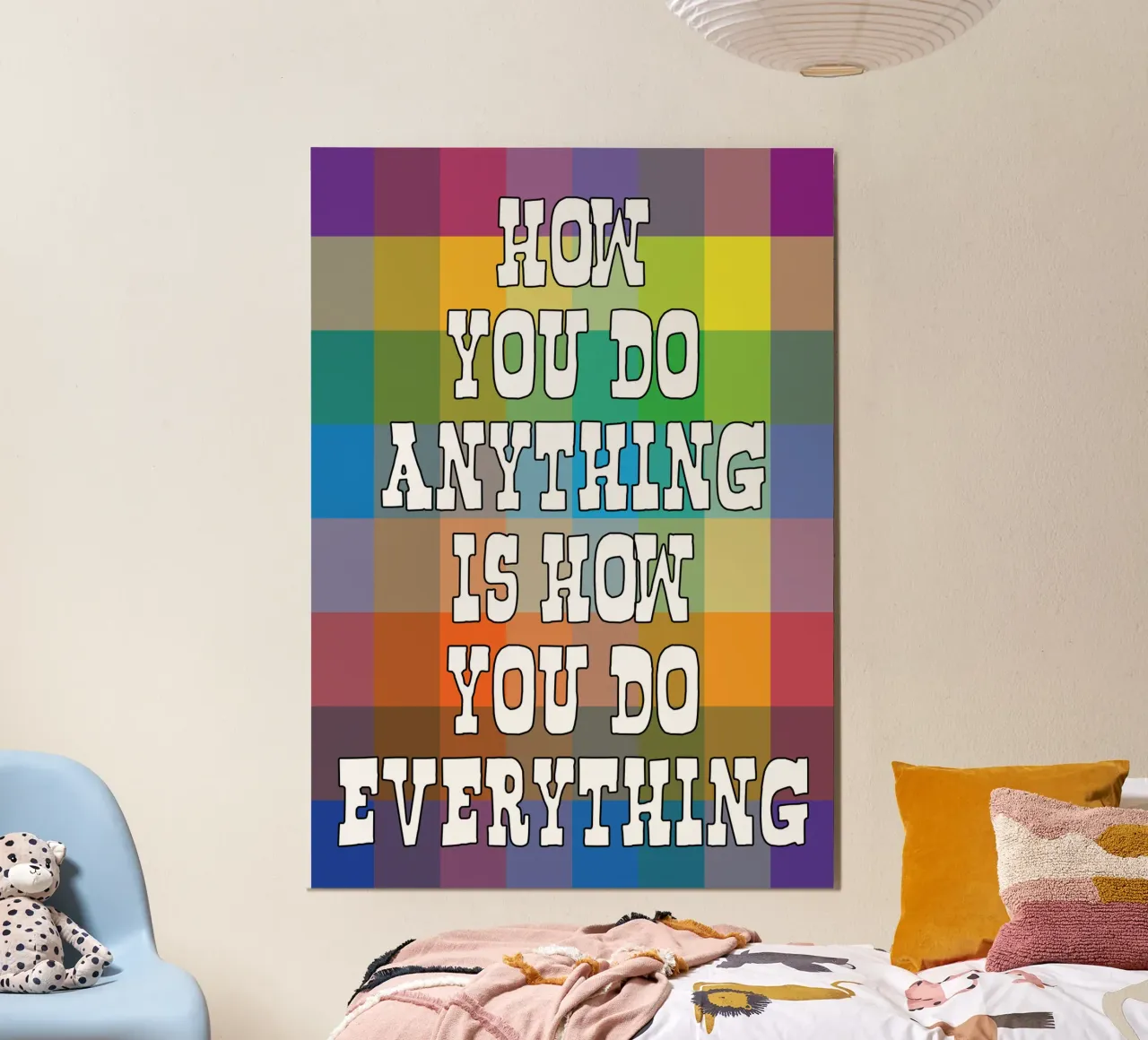 Il modo in cui si fa qualsiasi cosa è il modo in cui si fa tutto carta hahnemühle da bougenfille