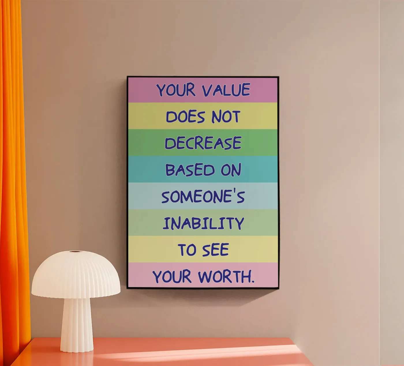 your value does not decrease acrylic glass by bougenfille