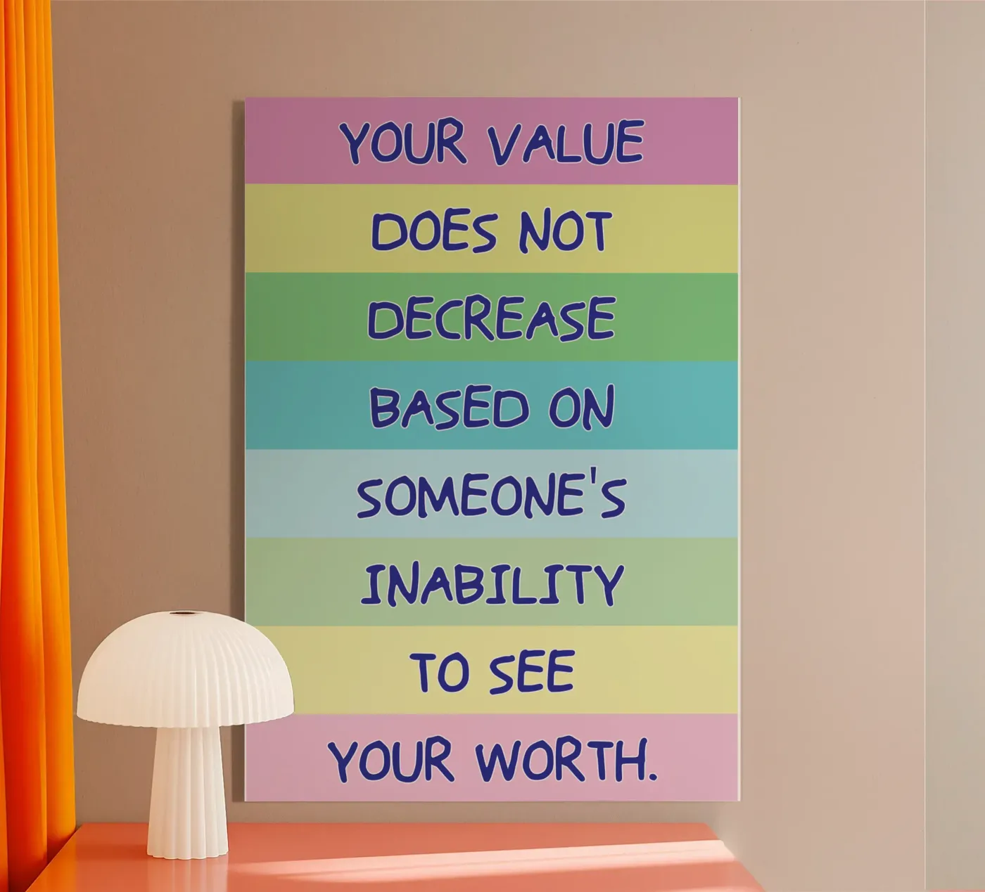 your value does not decrease acrylic glass by bougenfille